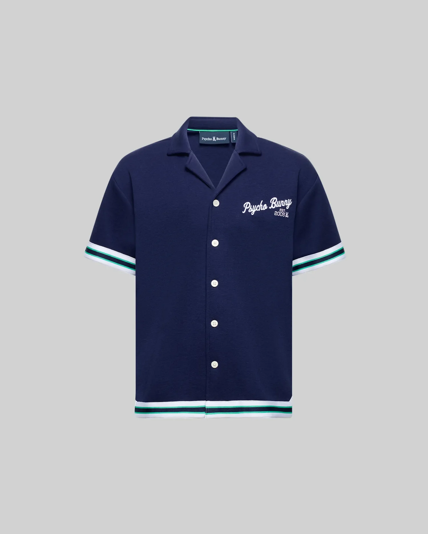 KIDS BASIL TAPED CAMP COLLAR SHIRT - KT0500007 - Image 4