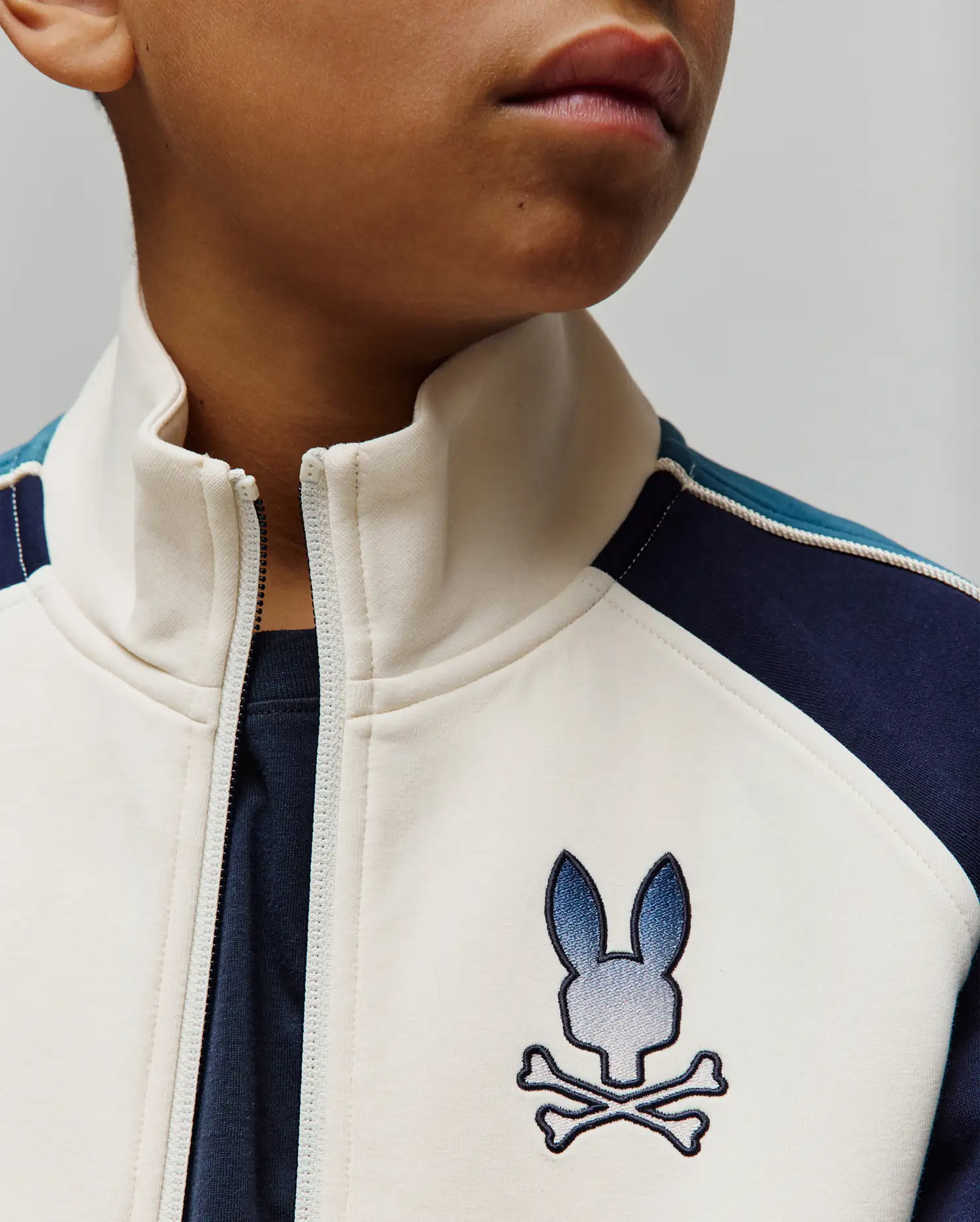 KIDS CASPIAN COLORBLOCKED TRACK BOMBER - KT0500071 - Image 2