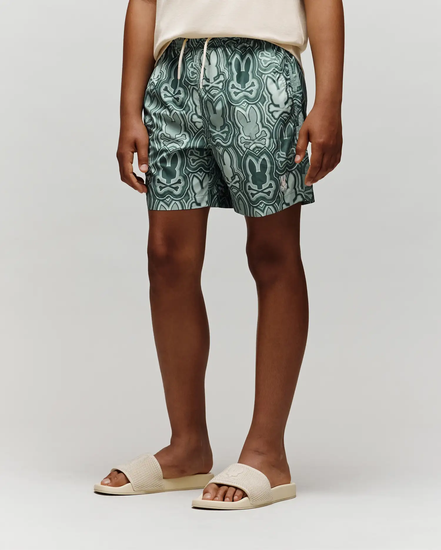 KIDS CHUCK ALL OVER PRINT LIGHTWEIGHT SWIM TRUNK - KB1000002 - Image 6