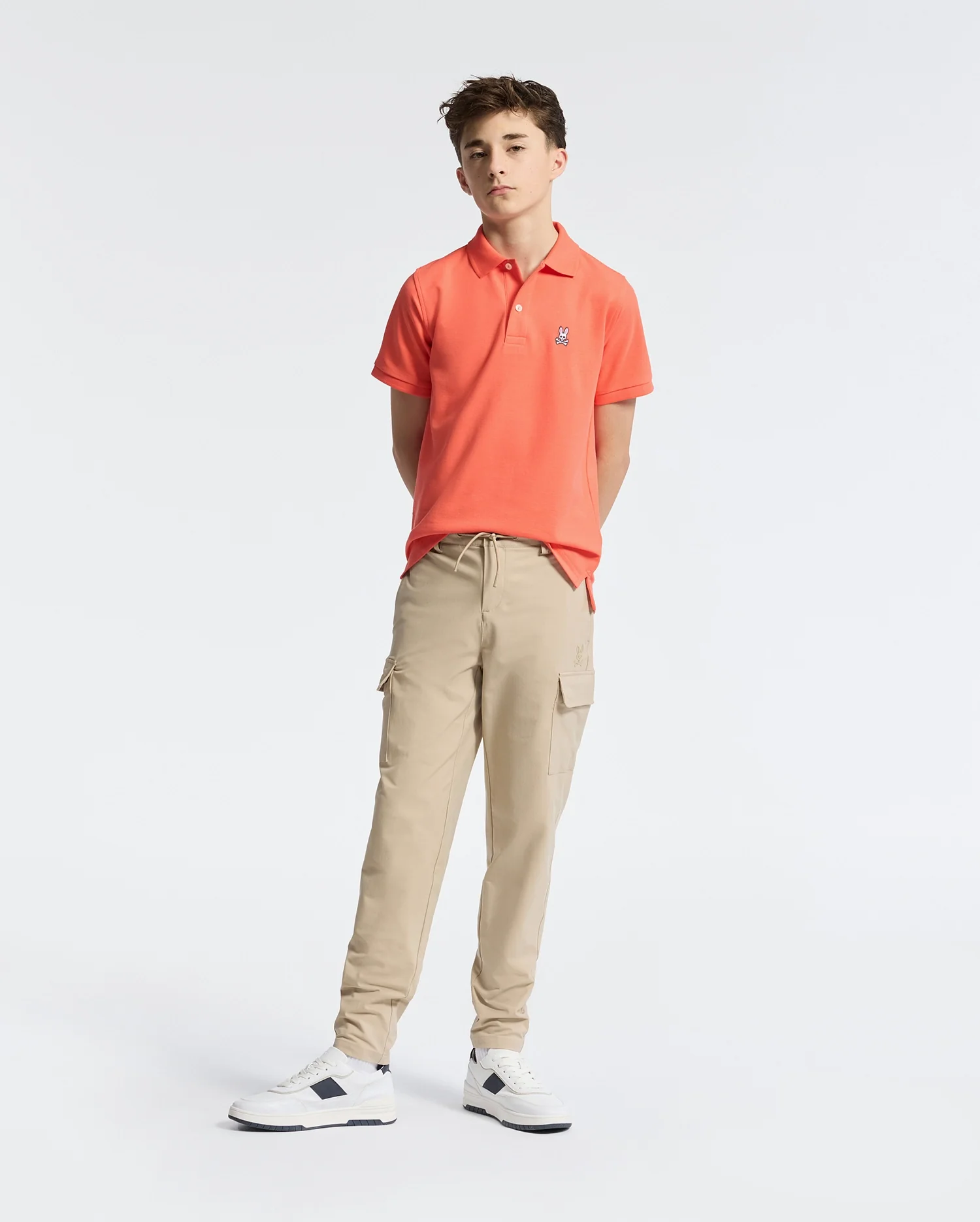 KIDS CLASSIC PIQUE POLO - B0K001F200 - Image 6