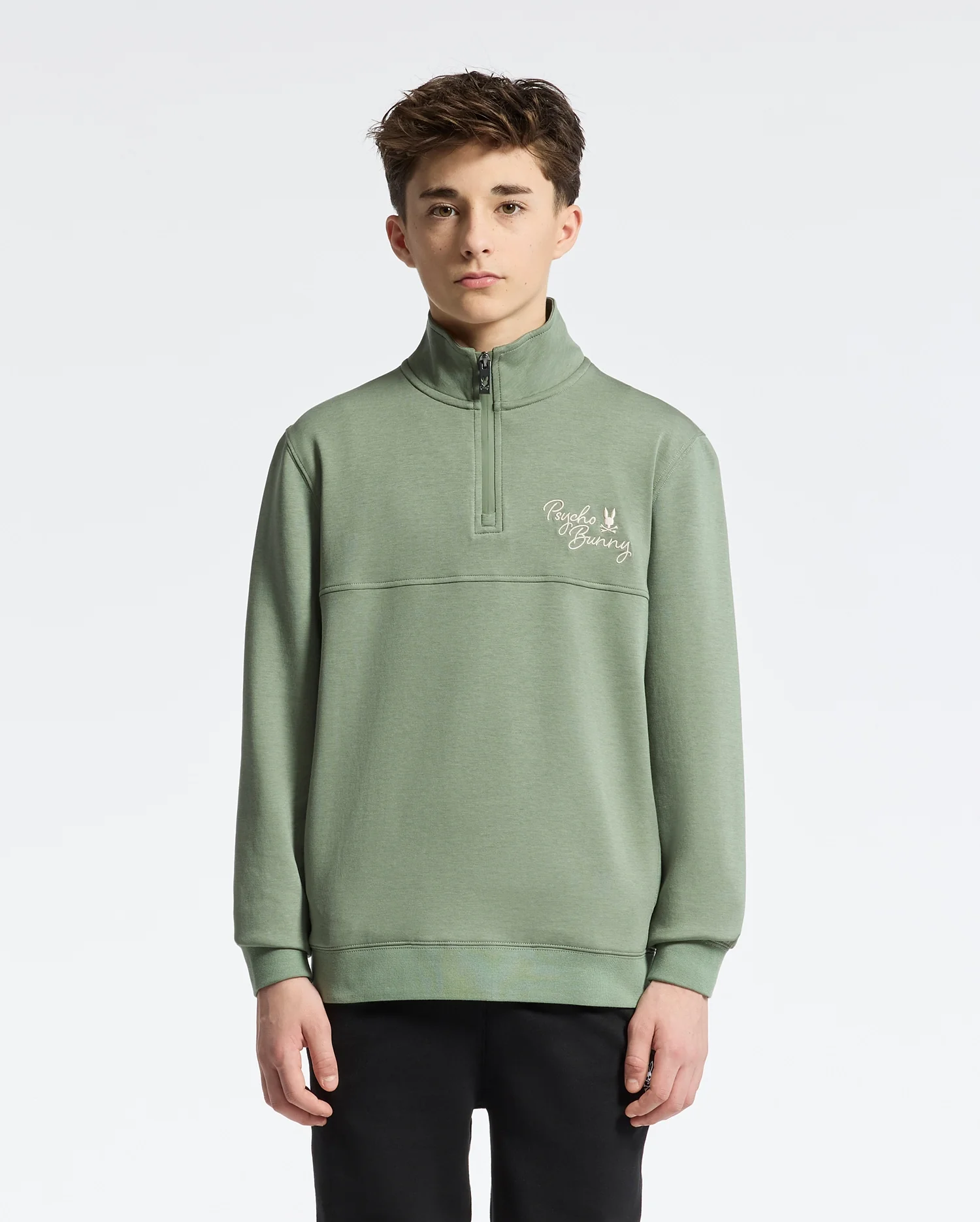 KIDS DESERT 1/4 MOCK ZIP - B0S488F200