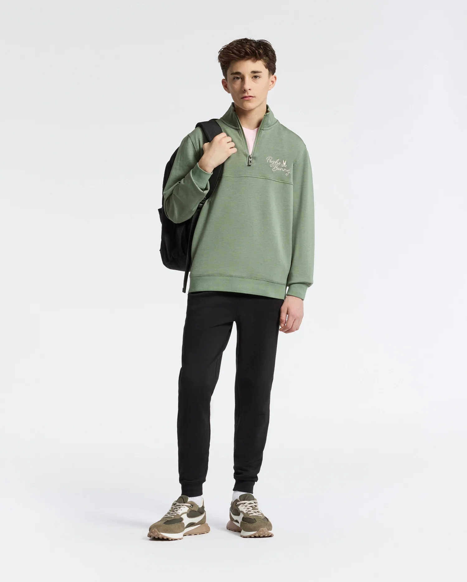 KIDS DESERT 1/4 MOCK ZIP - B0S488F200 - Image 6