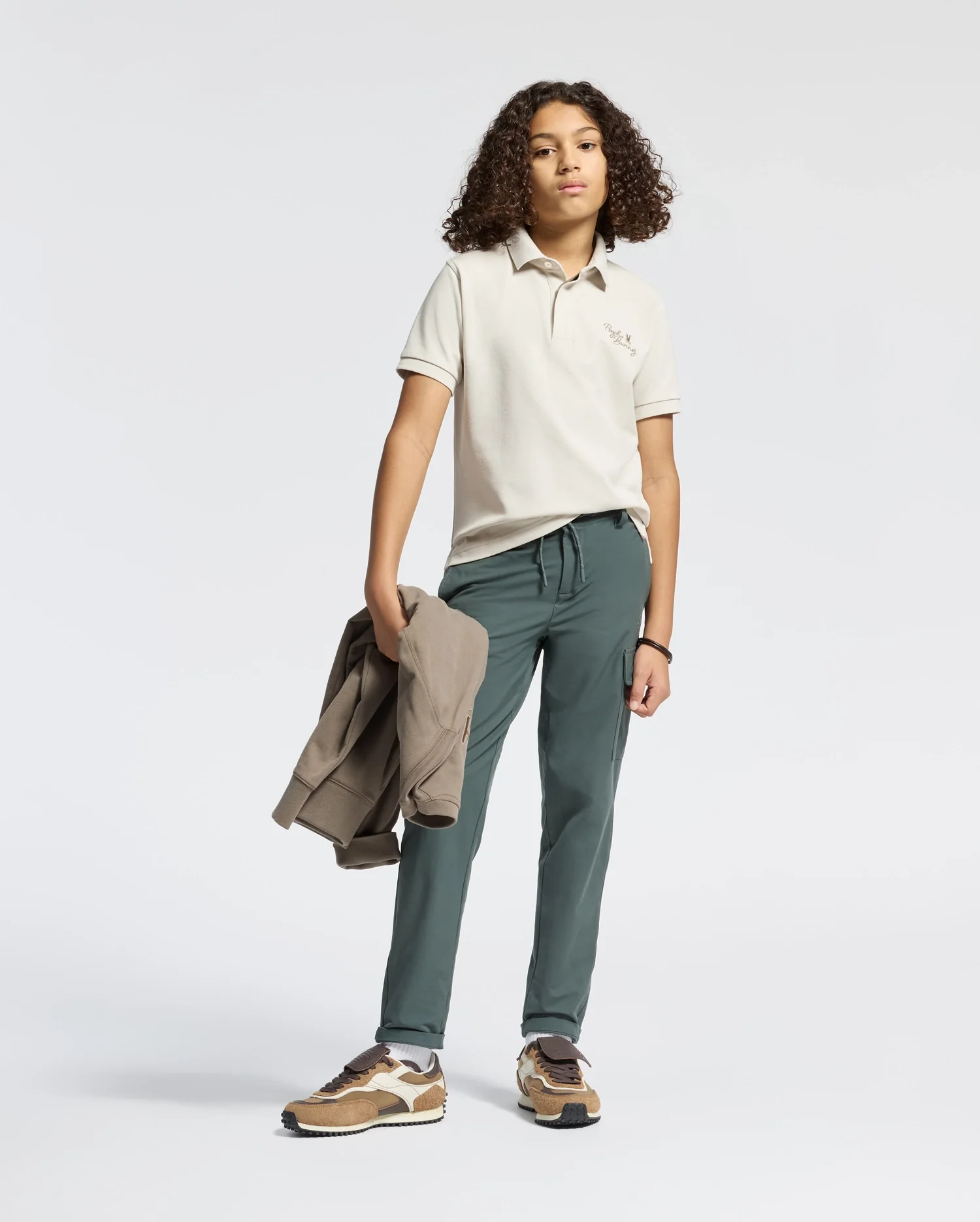 KIDS DESERT PIQUE POLO - B0K506F200 - Image 7