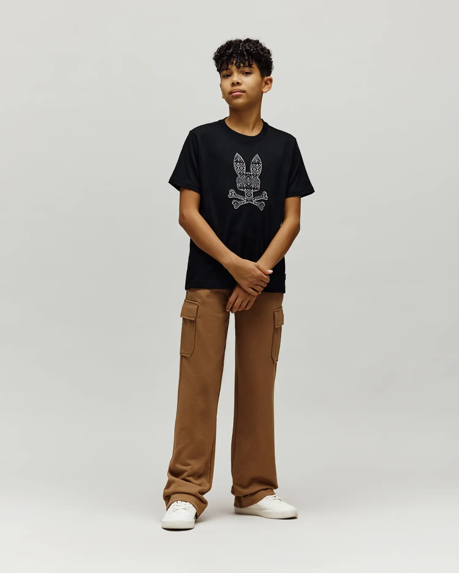 KIDS INDIGO FAIR ISLE GRAPHIC TEE - KT0200105 - Image 5
