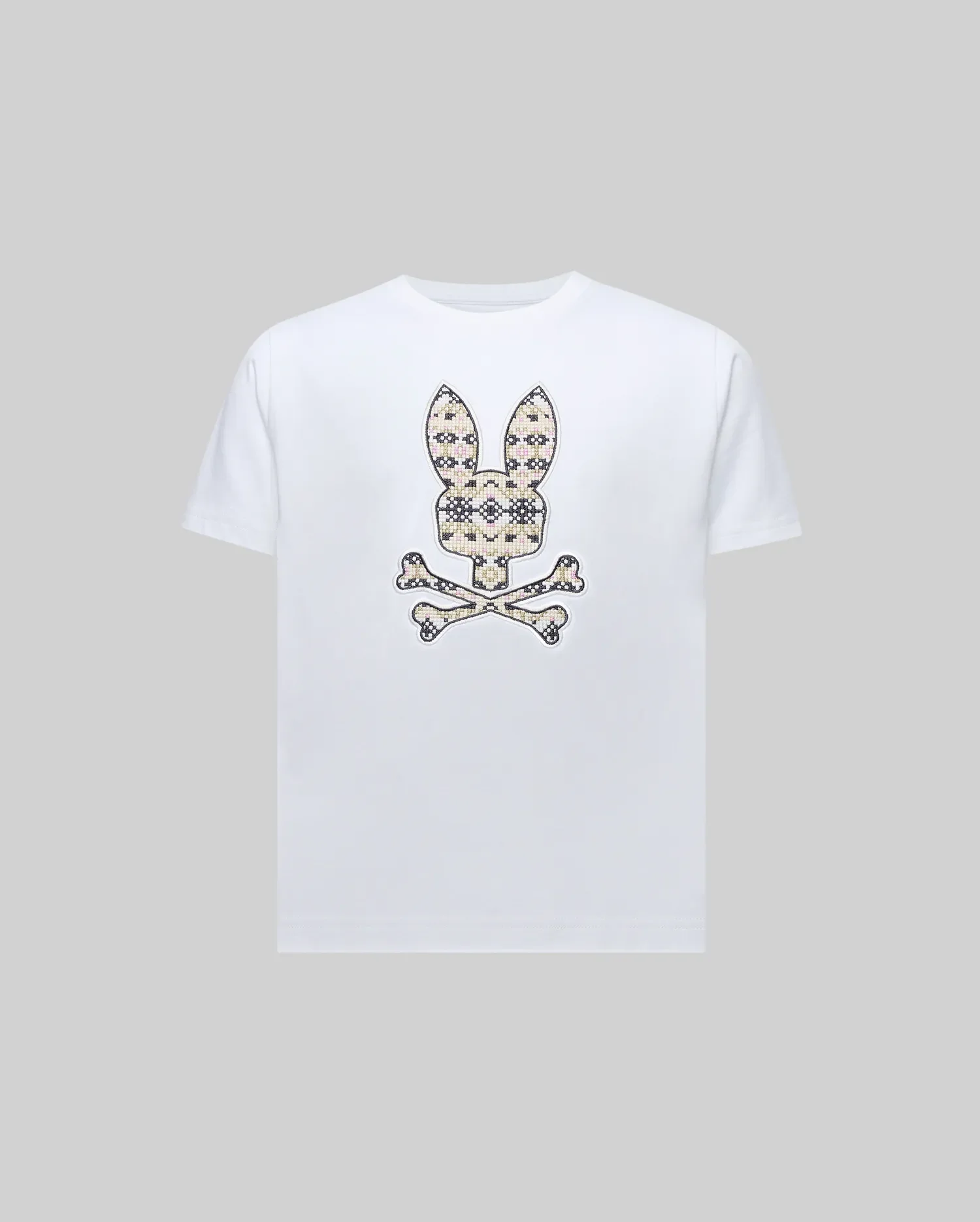 KIDS INDIGO FAIR ISLE GRAPHIC TEE - KT0200105