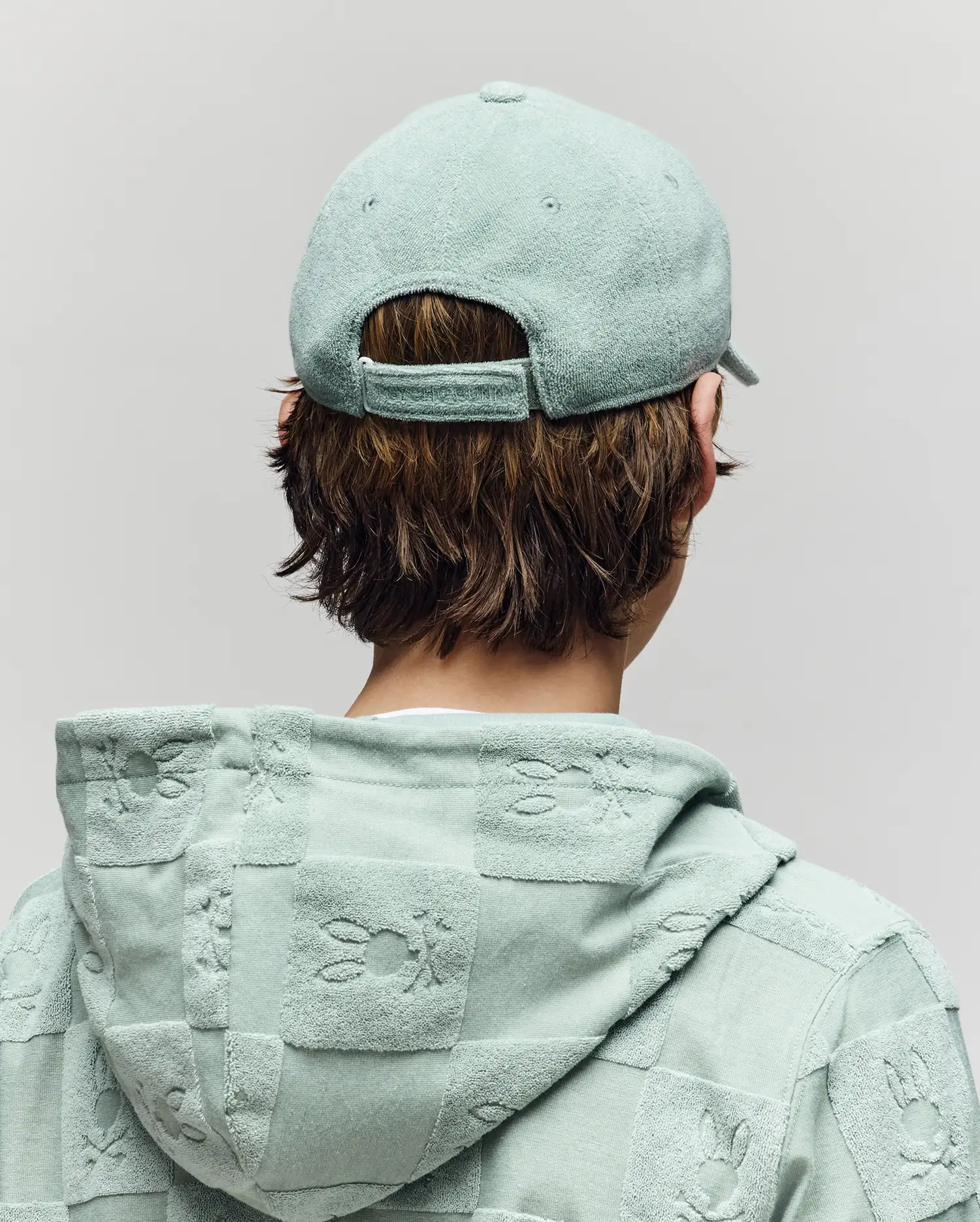KIDS KELVIN TOWEL TERRY BASEBALL CAP - KO1500007 - Image 3
