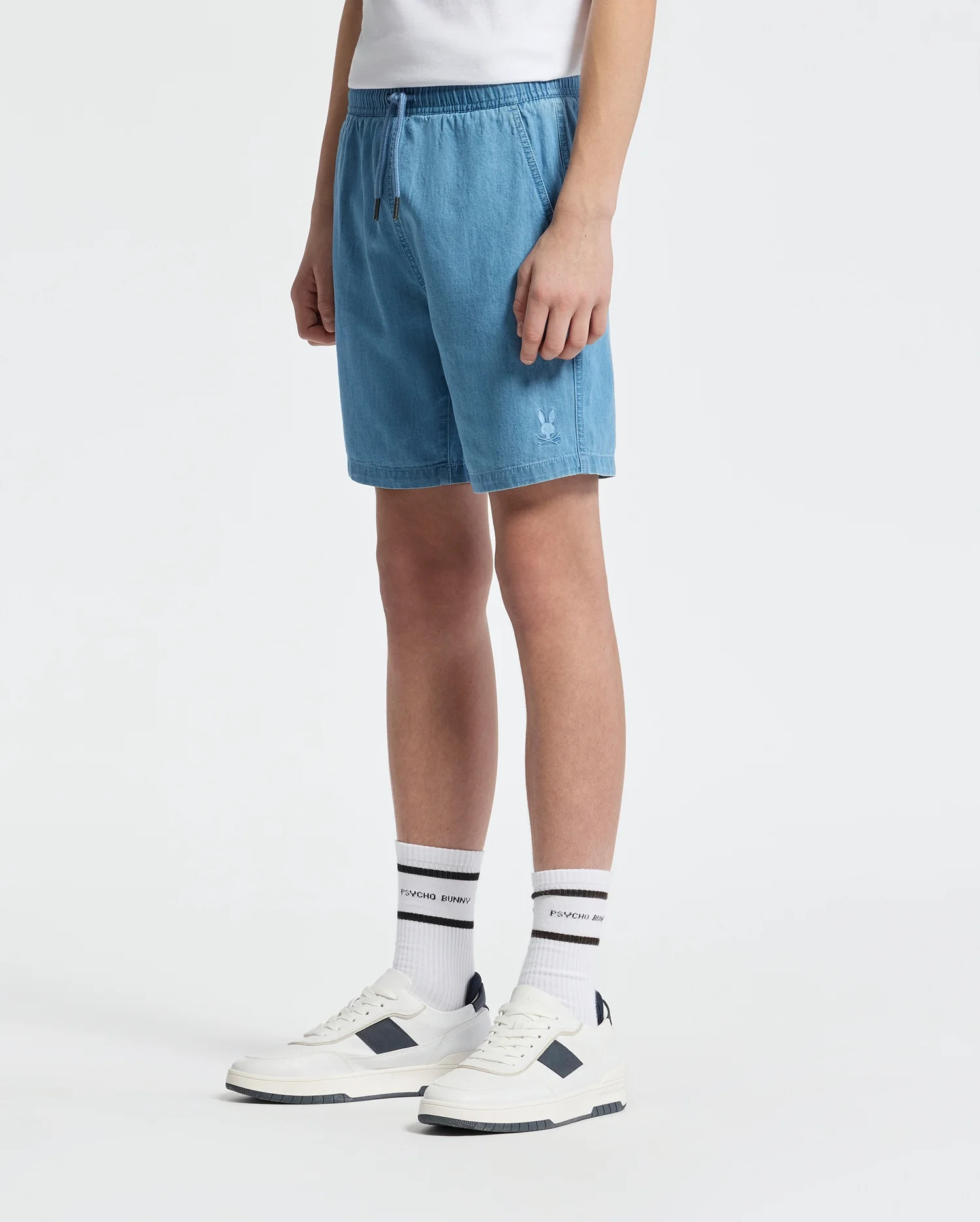 KIDS KERVIN LIGHTWEIGHT DENIM WOVEN SHORT - B0R633F200 - Image 6