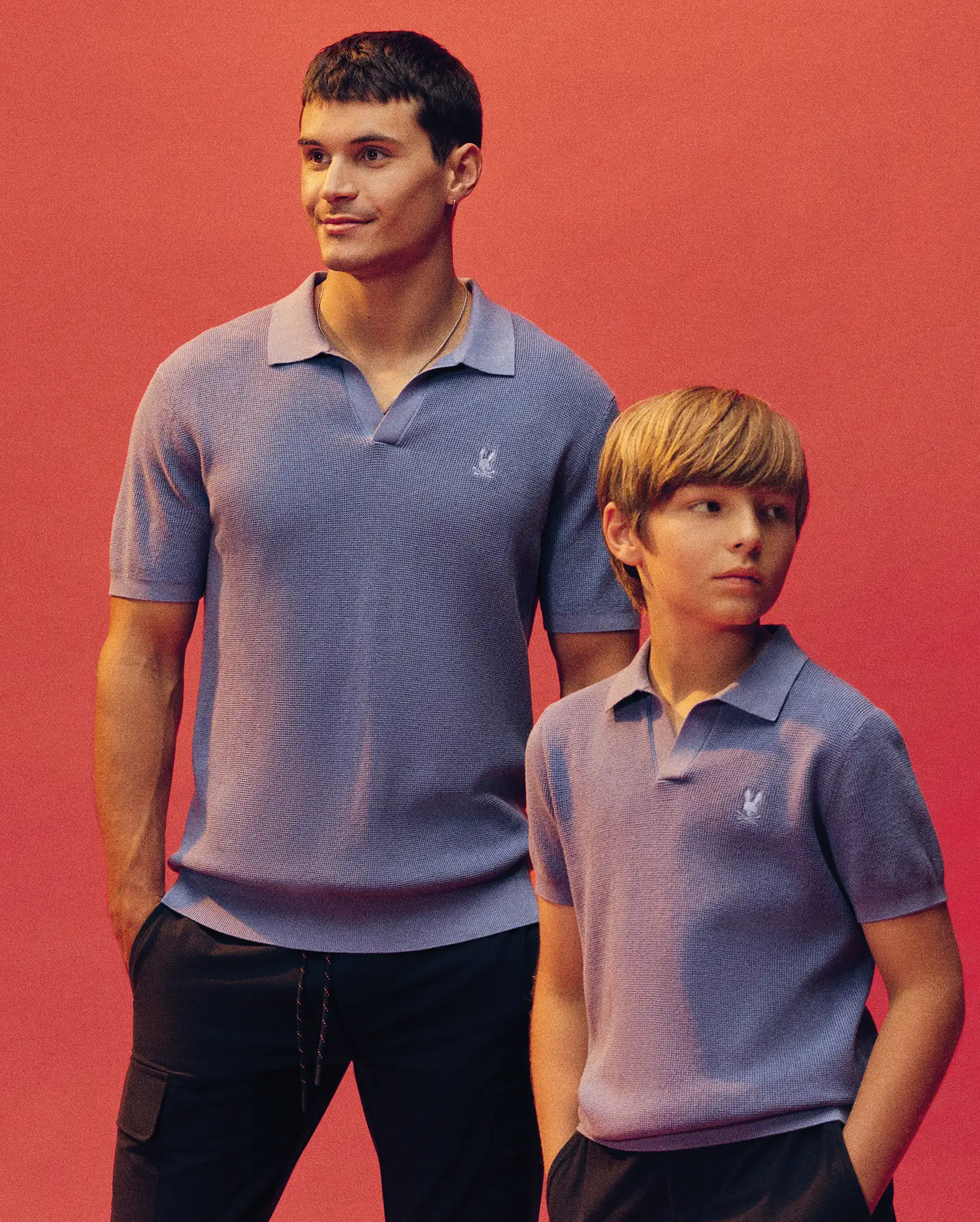 KIDS LEETON KNIT POLO SHIRT - B0E562F200 - Image 6