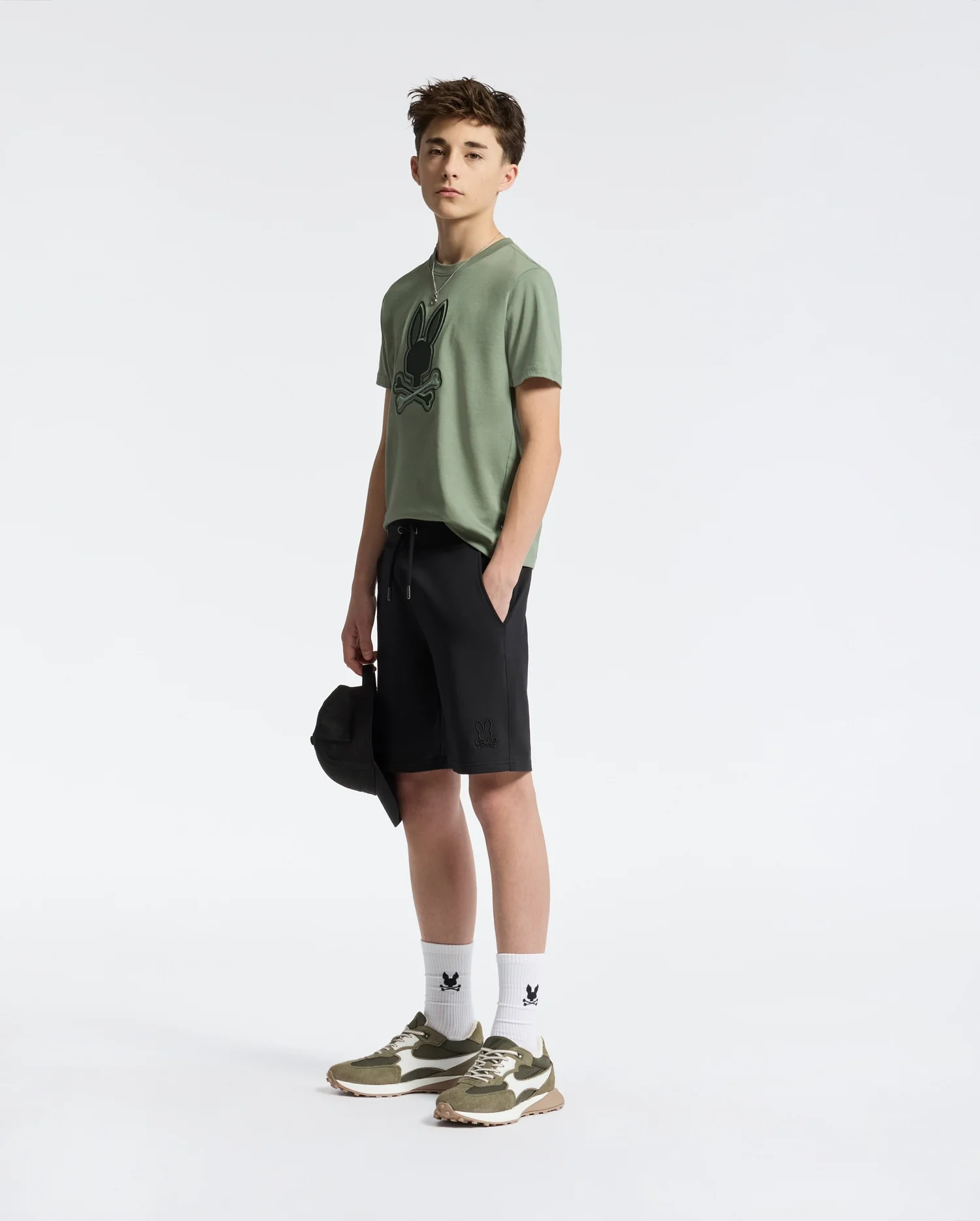 KIDS LEVANZO FRENCH TERRY SWEATSHORT - B0R578F200 - Image 6