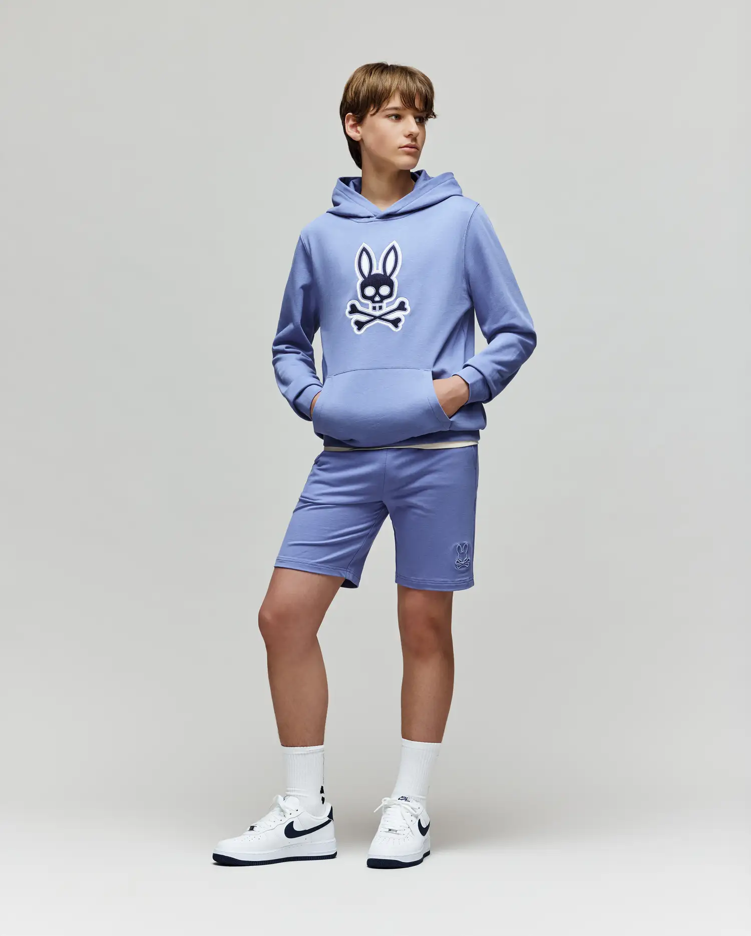 KIDS LEVANZO FRENCH TERRY SWEATSHORT - B0R578F200 - Image 4