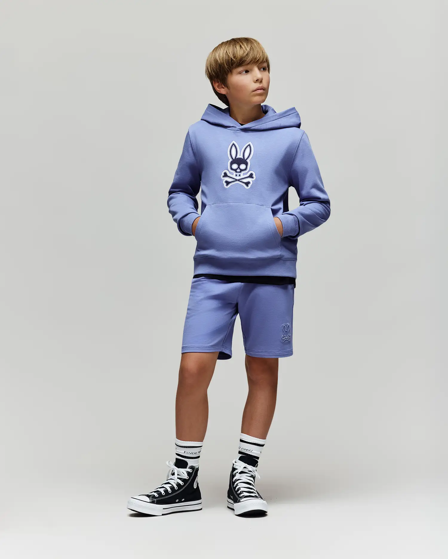 KIDS LEVANZO FRENCH TERRY SWEATSHORT - B0R578F200 - Image 9