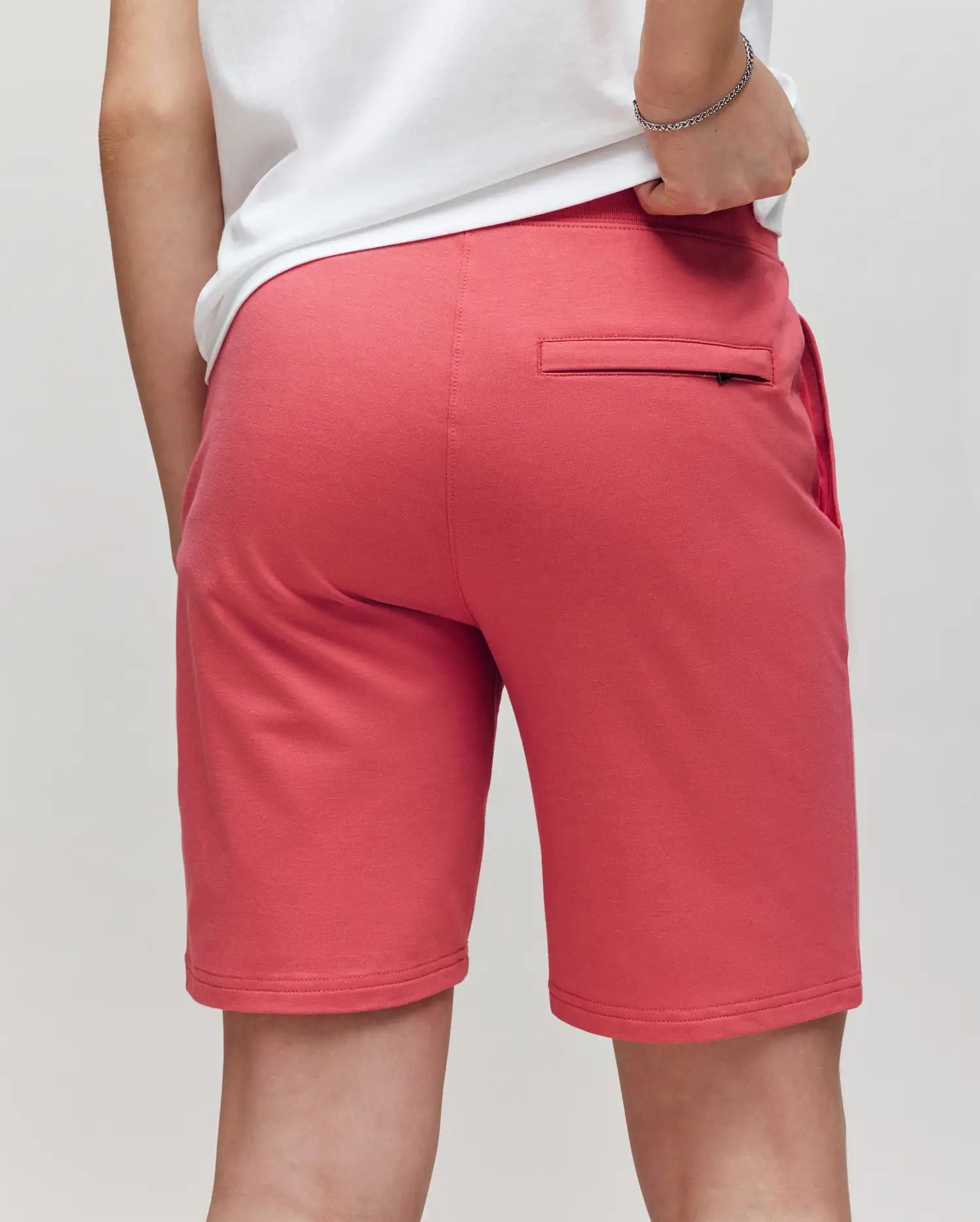 KIDS LEVANZO EMBROIDERED MICRO FRENCH TERRY SWEATSHORT - B0R578F200 - Image 3
