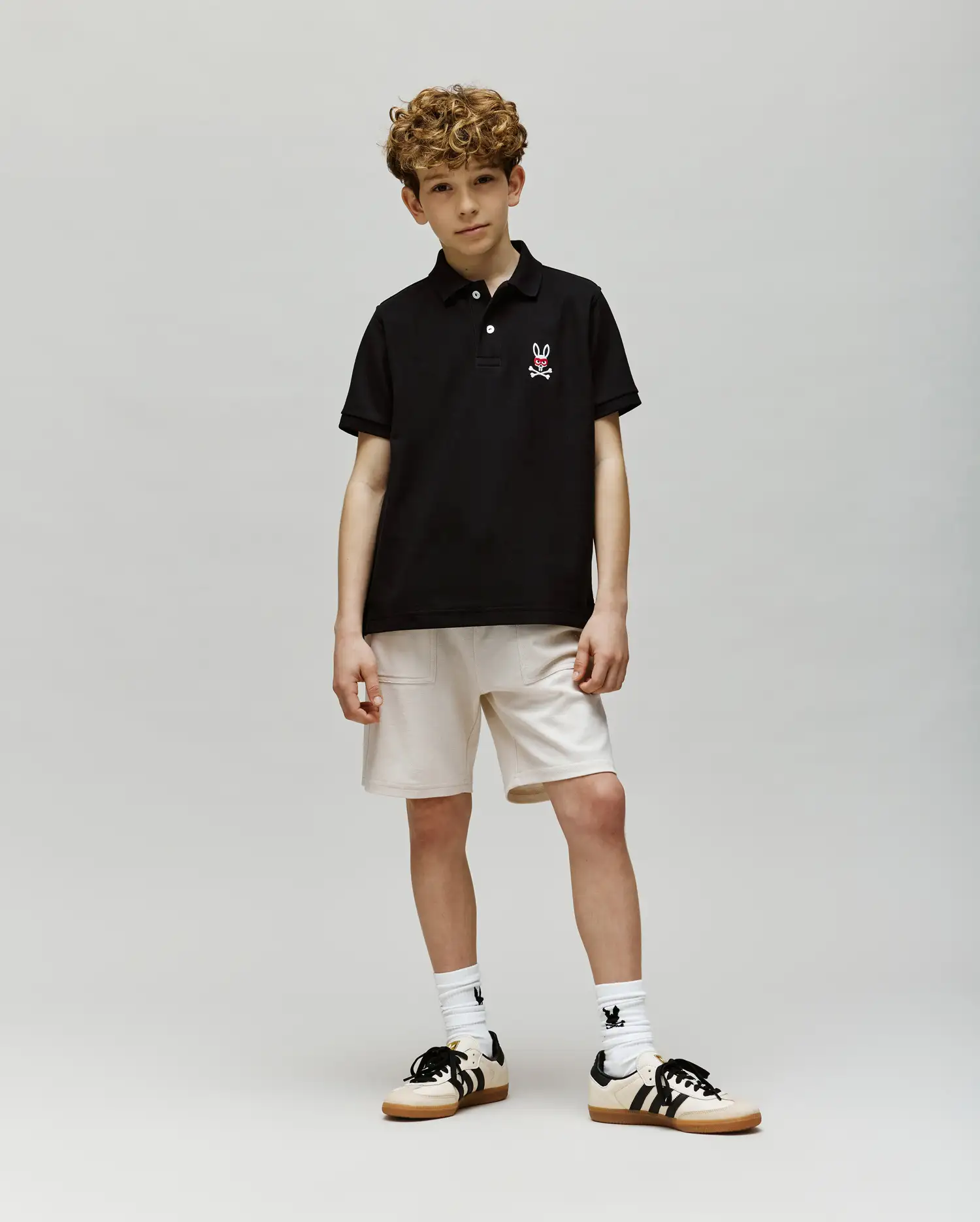 KIDS MISCHIEF BUNNY PIQUE POLO - KT0100018 - Image 3
