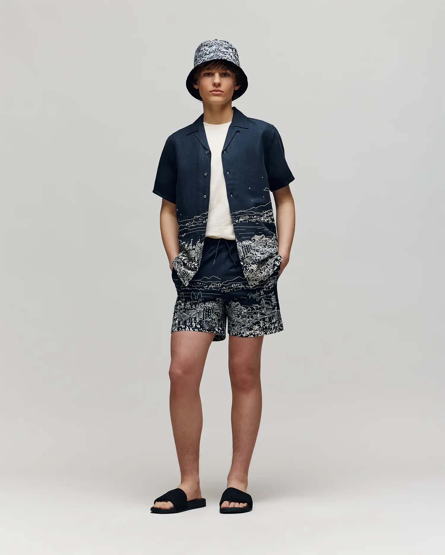 KIDS NAXOS LINEN BLEND SHIRT - KT0300005 - Image 9