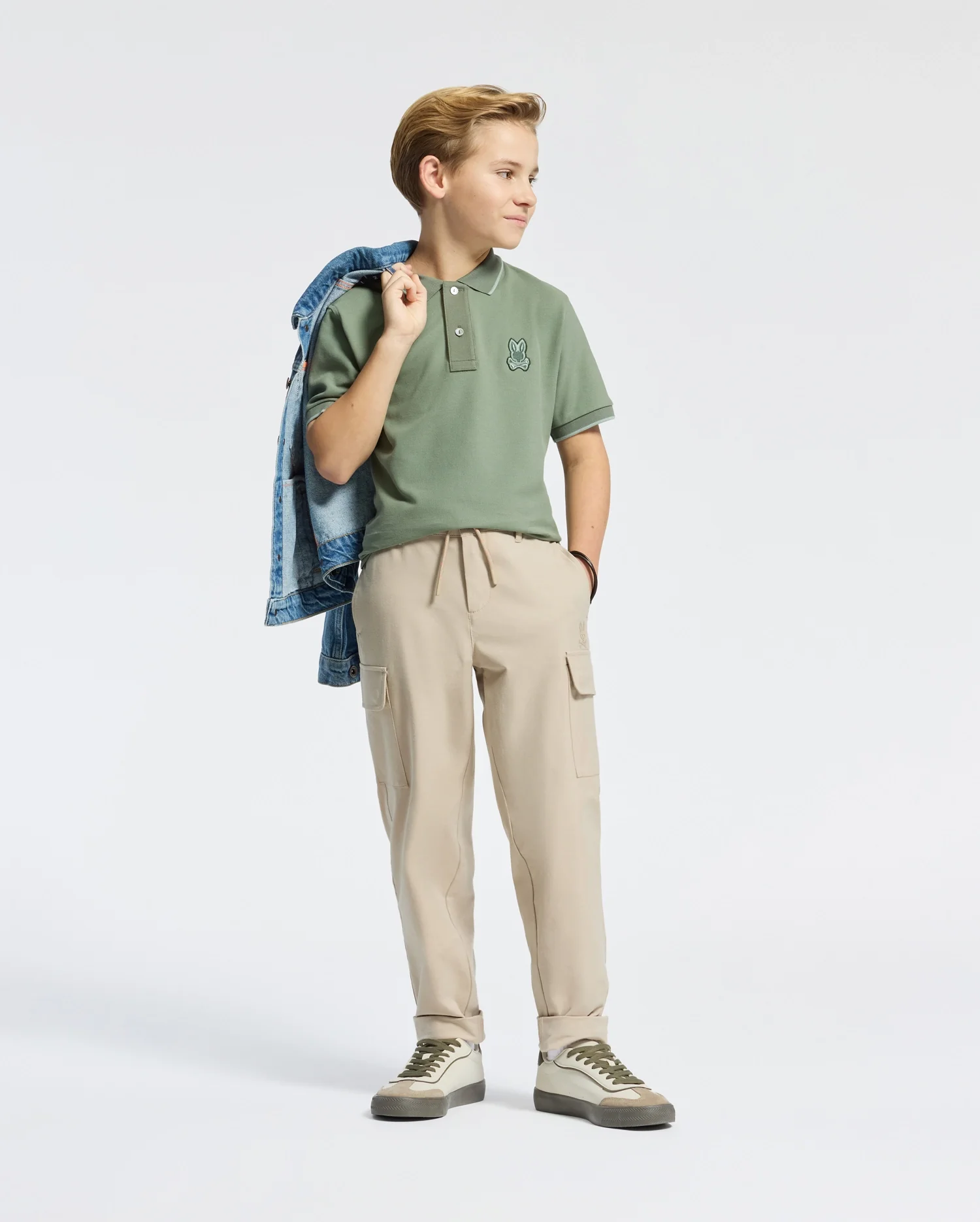 KIDS NEW CASTLE PIQUE POLO - B0K487F200 - Image 15