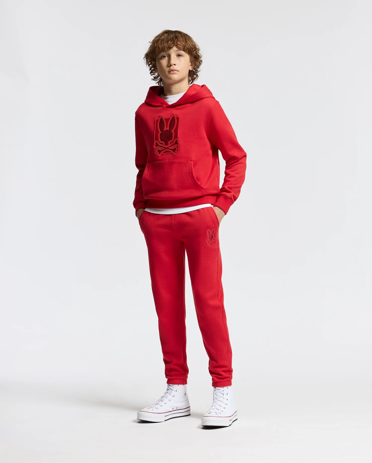 KIDS PIERCE ESSENTIAL FRENCH TERRY SWEATPANT - B0P136E200 - Image 7