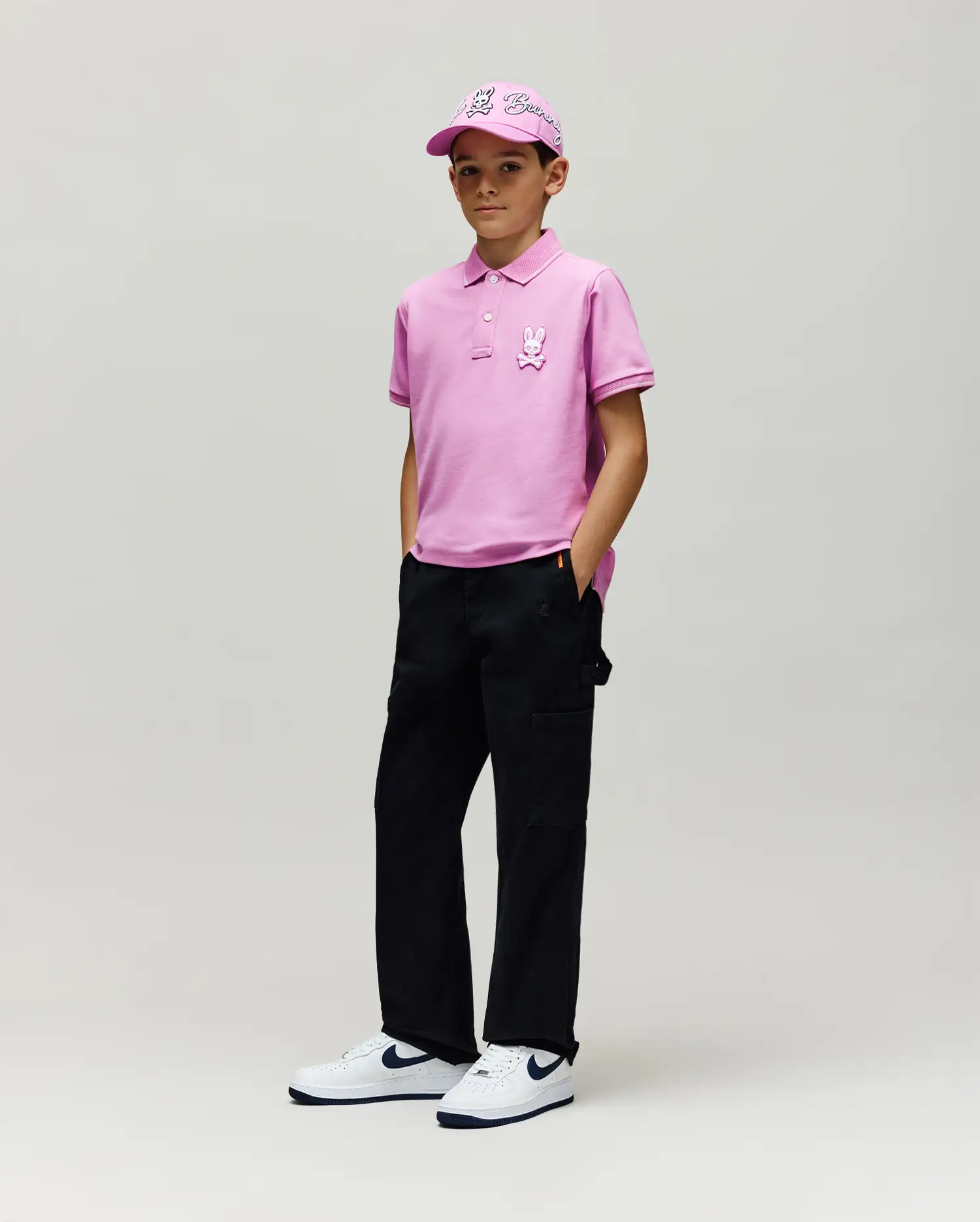 KIDS TATE BUNNY PIQUE POLO - KT0100063 - Image 4