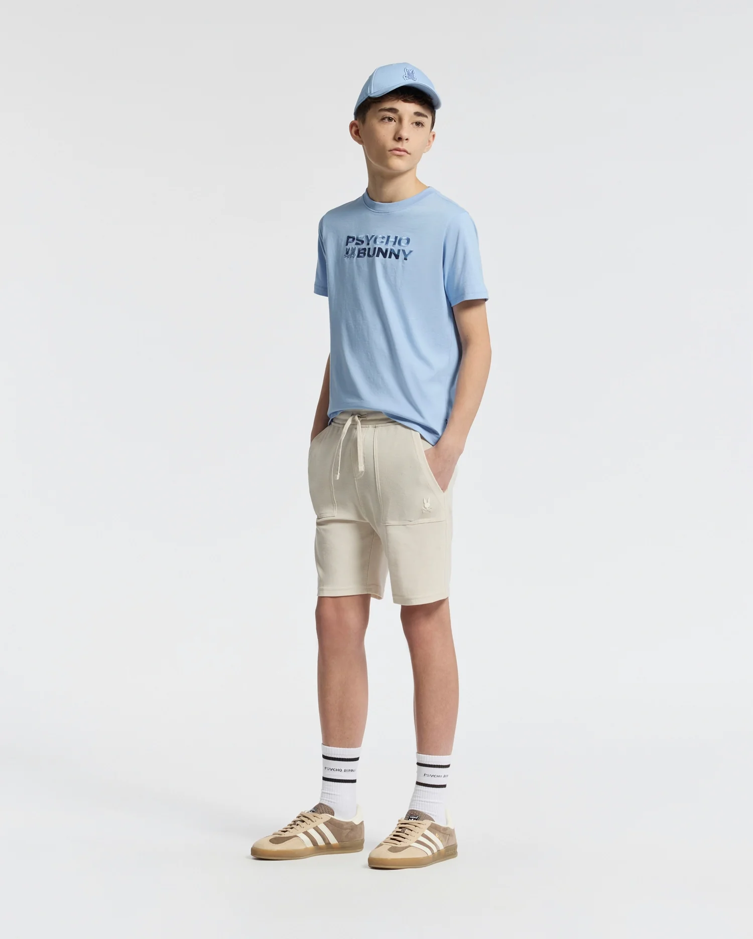 KIDS TAYLOR LIGHT PIQUE SWEATSHORT - B0R344F200 - Image 13