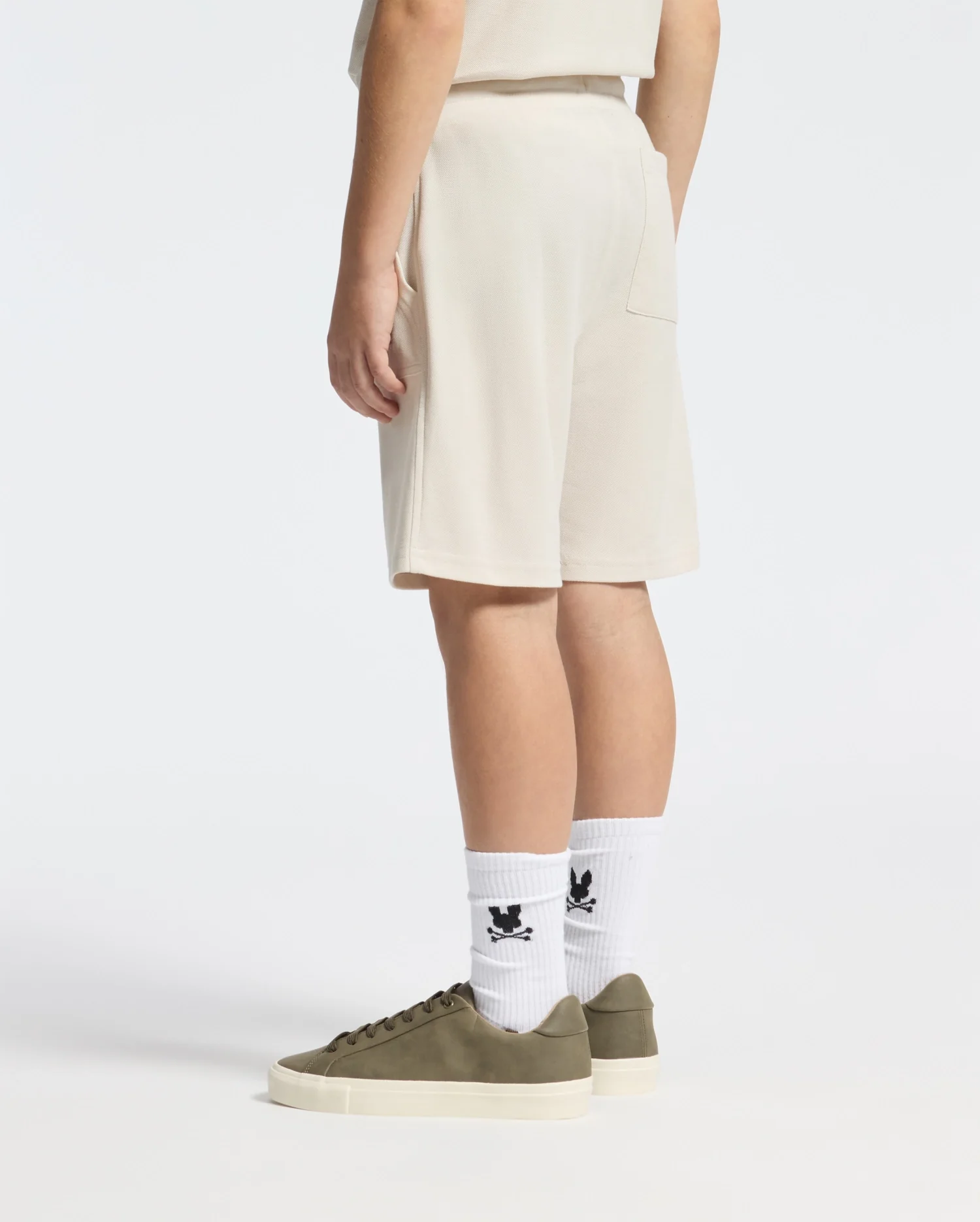 KIDS TAYLOR LIGHT PIQUE SWEATSHORT - B0R344F200 - Image 5