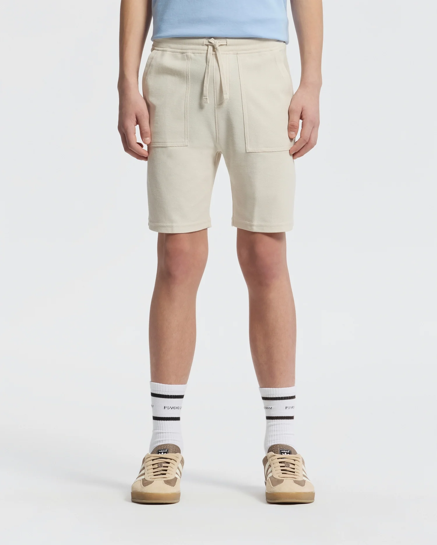 KIDS TAYLOR LIGHT PIQUE SWEATSHORT - B0R344F200 - Image 8