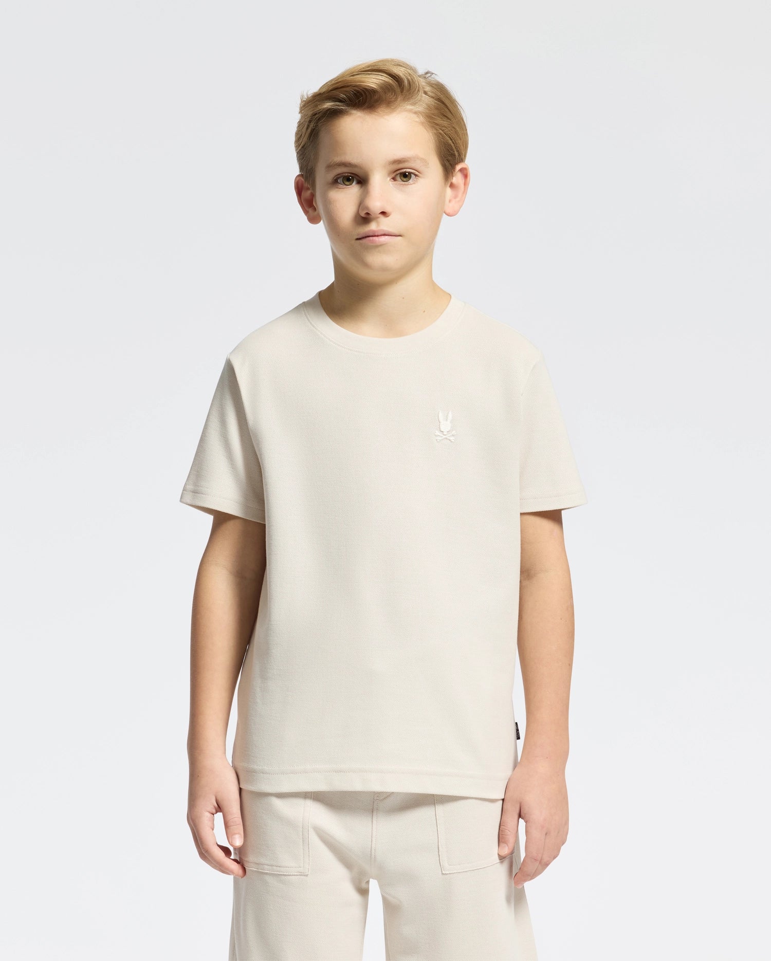 KIDS TAYLOR PIQUE TEE - B0U579F200