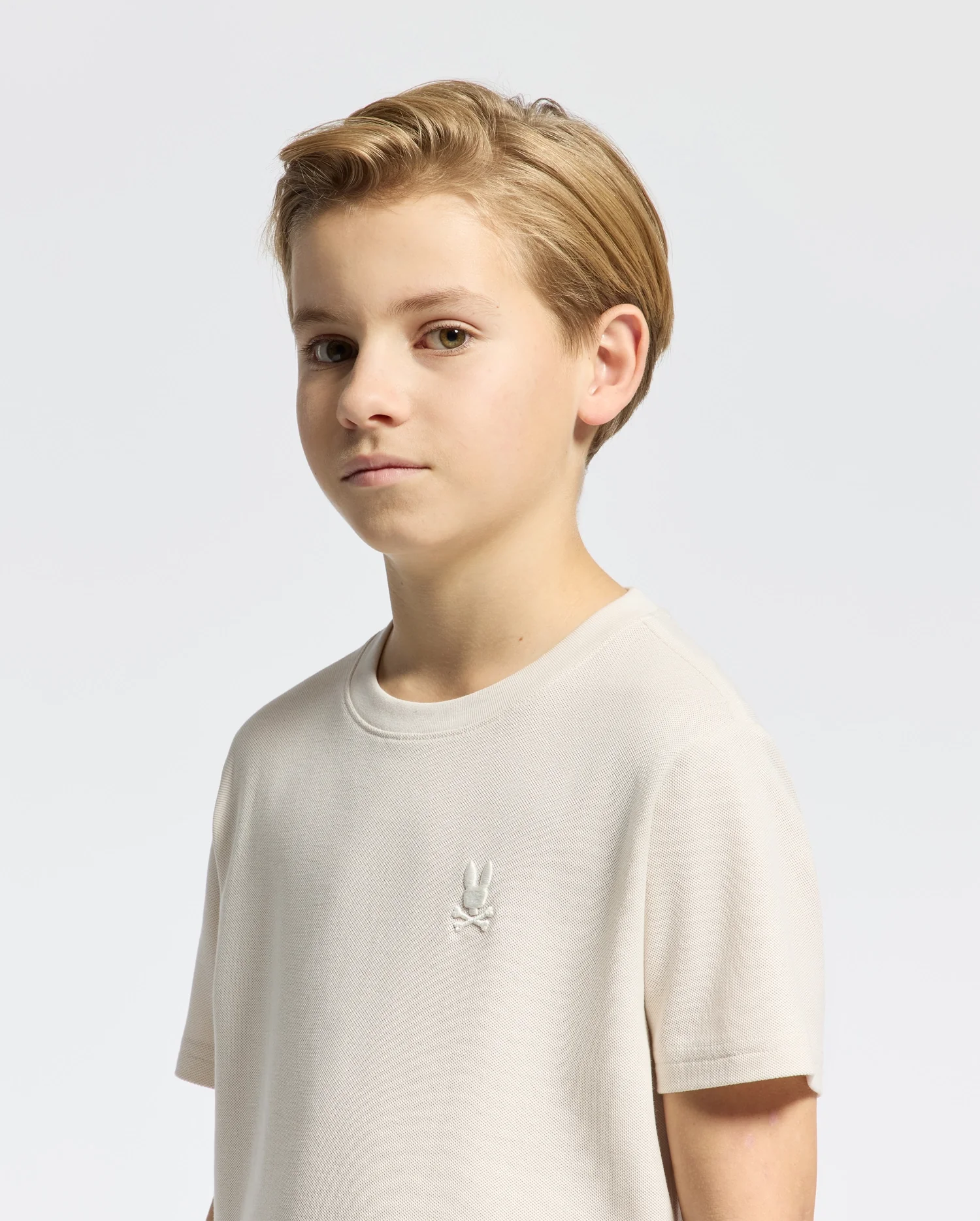 KIDS TAYLOR PIQUE TEE - B0U579F200 - Image 2