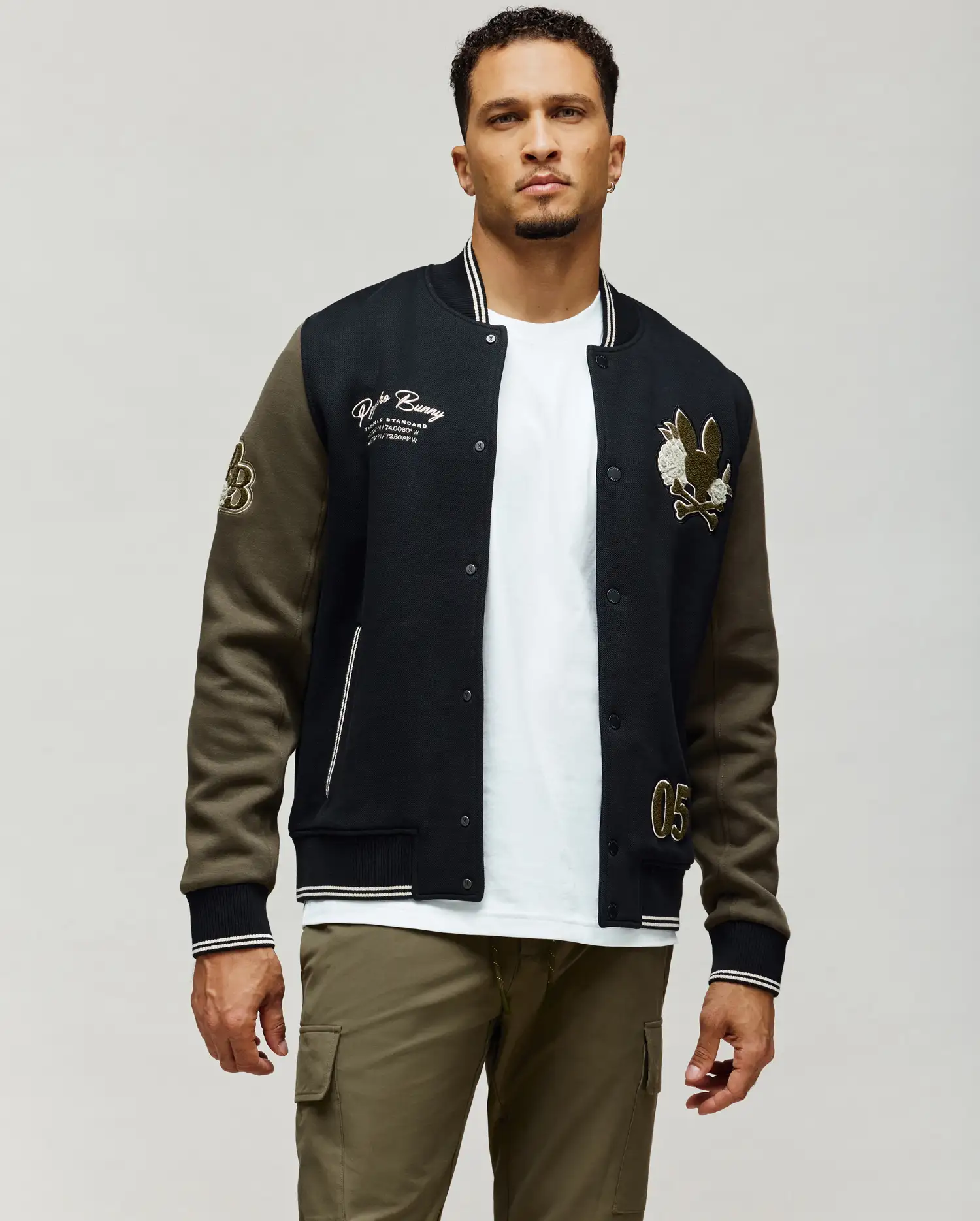 MENS AUG﻿USTE KNIT VARSITY BOMBER - MO1100050 - Image 4