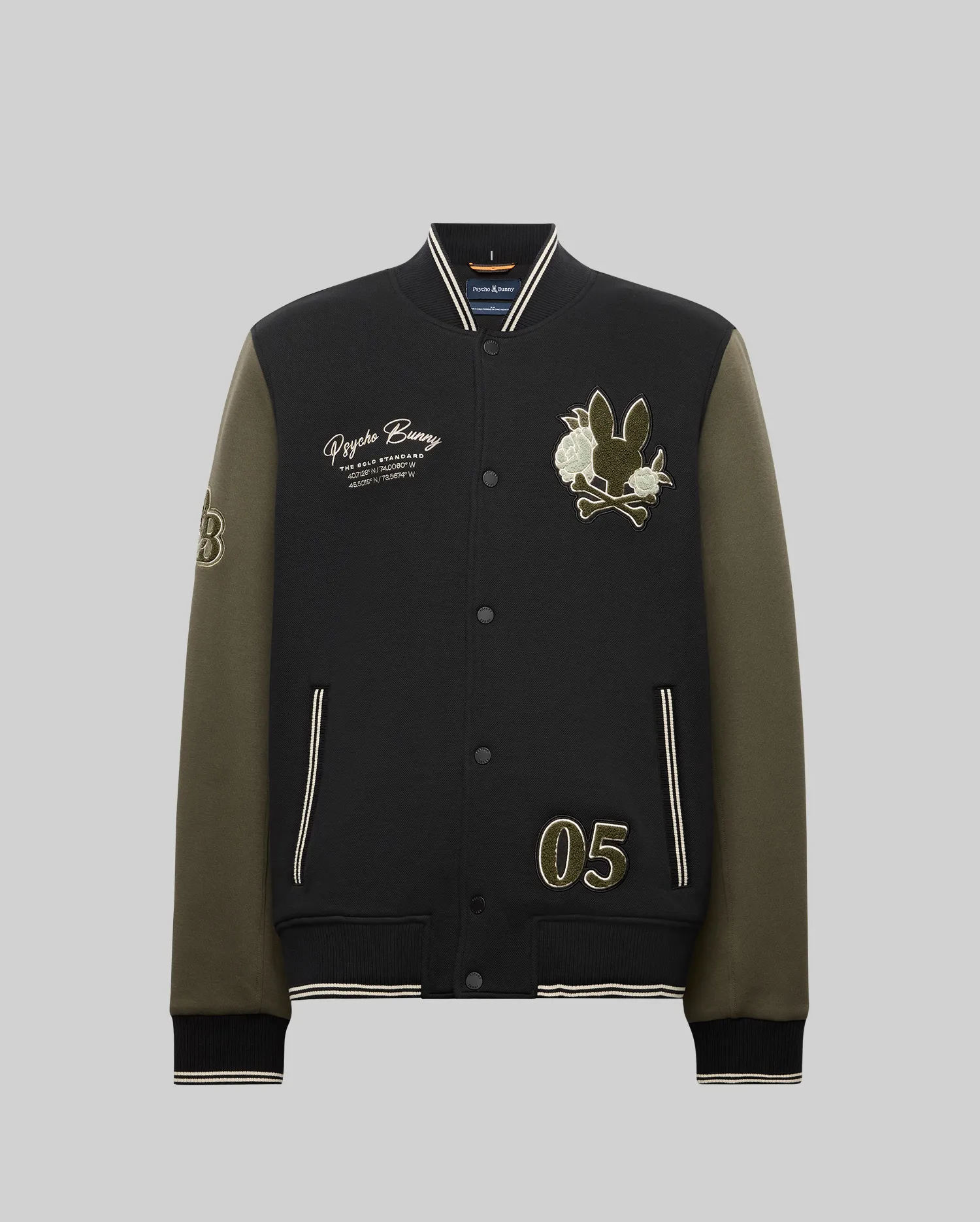 MENS AUG﻿USTE KNIT VARSITY BOMBER - MO1100050 - Image 6