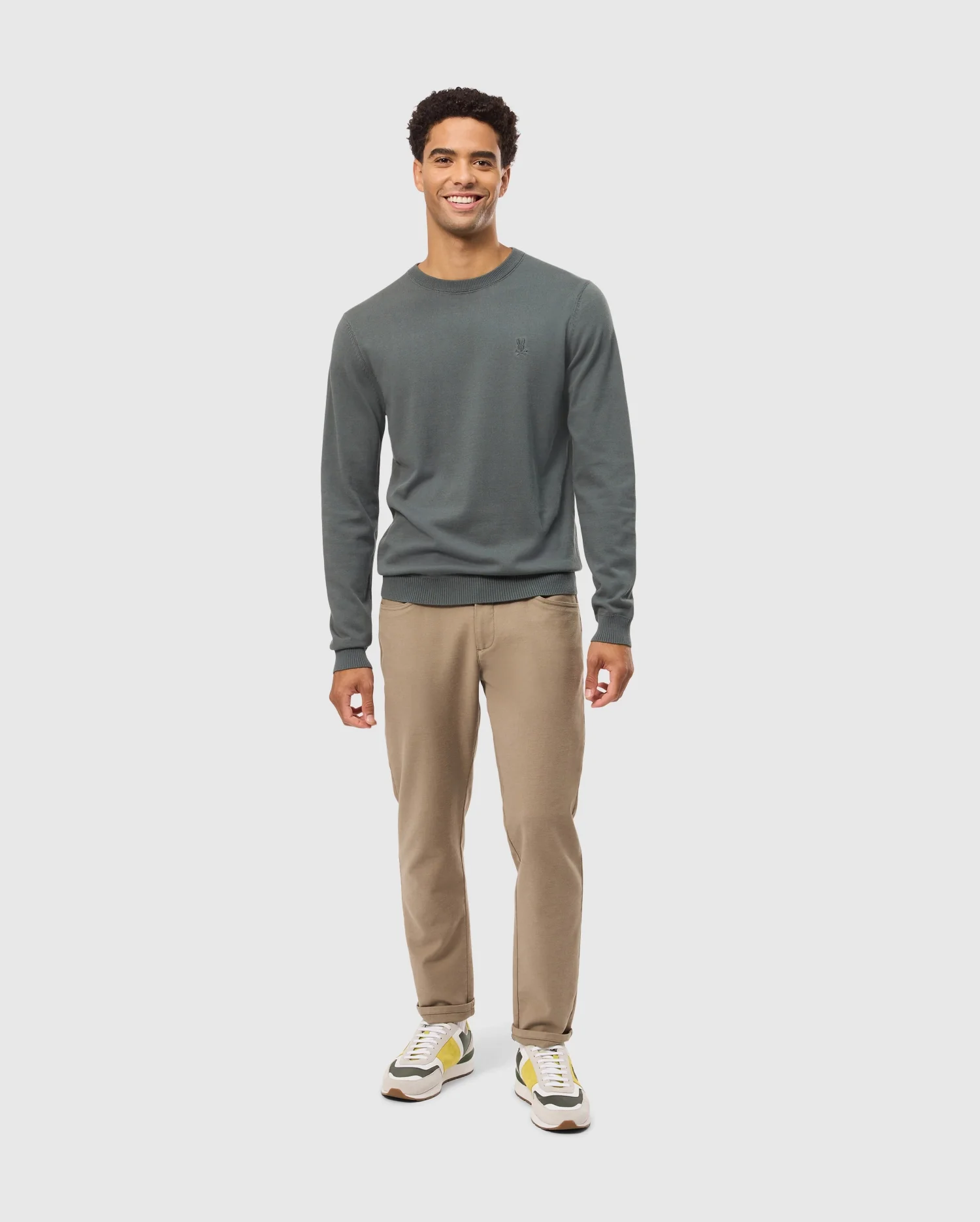 MENS BELMORE COTTON SWEATER - B6E832D200 - Image 7