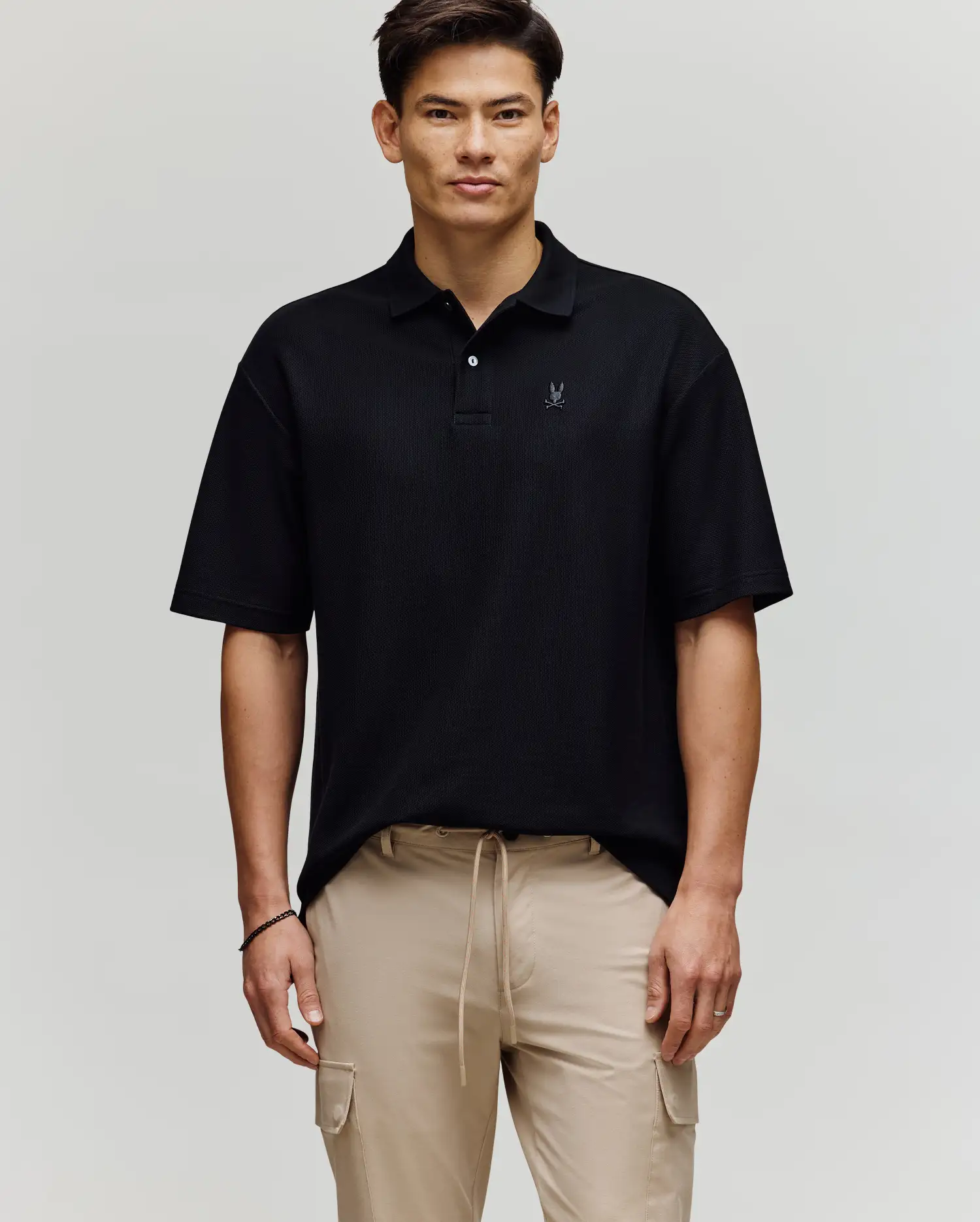 MENS BENNY OVERSIZED POLO SHIRT - MT0100105 - Image 3