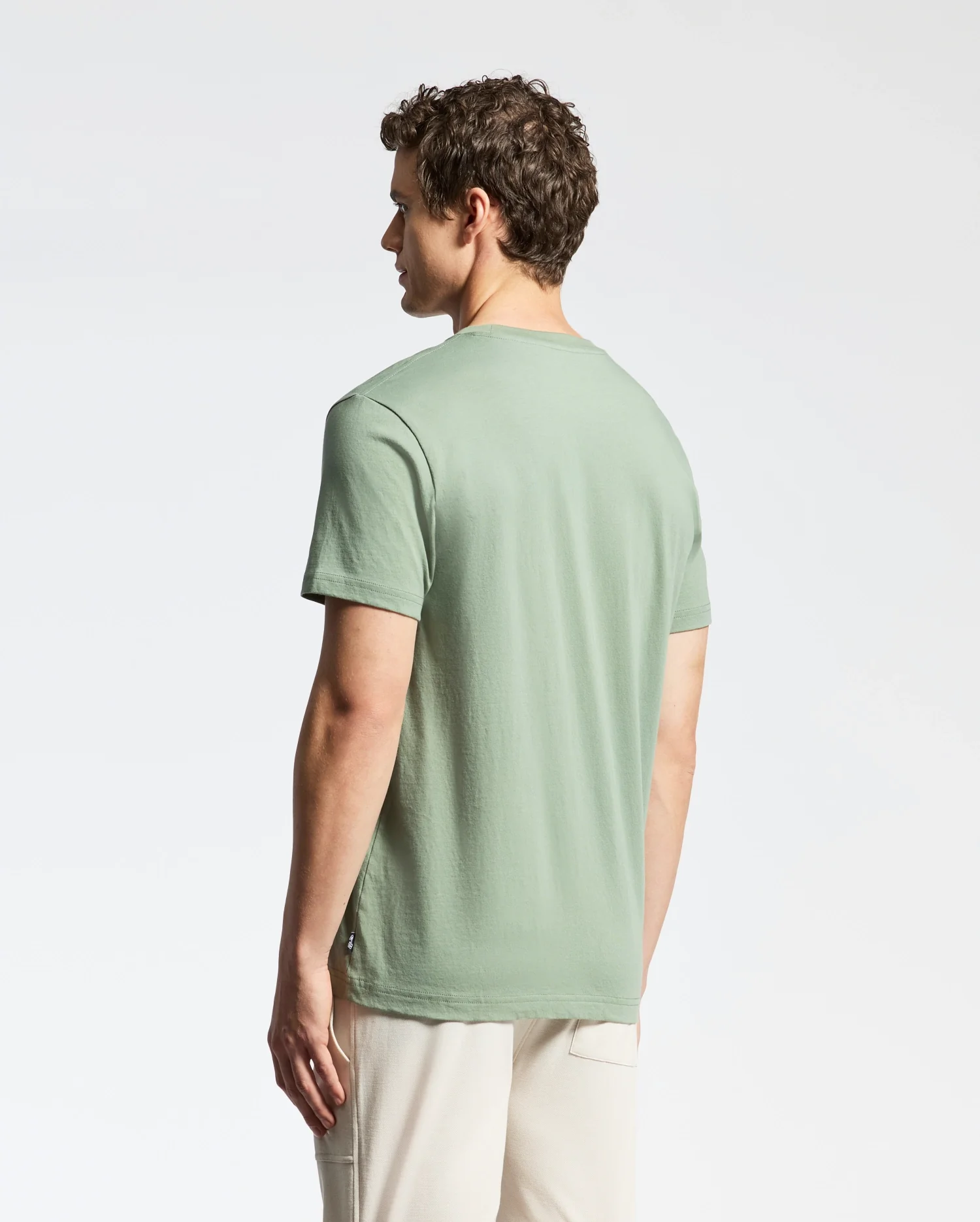 MENS BERNI EMBROIDERED WORDMARK GRAPHIC TEE - B6U417F200 - Image 6