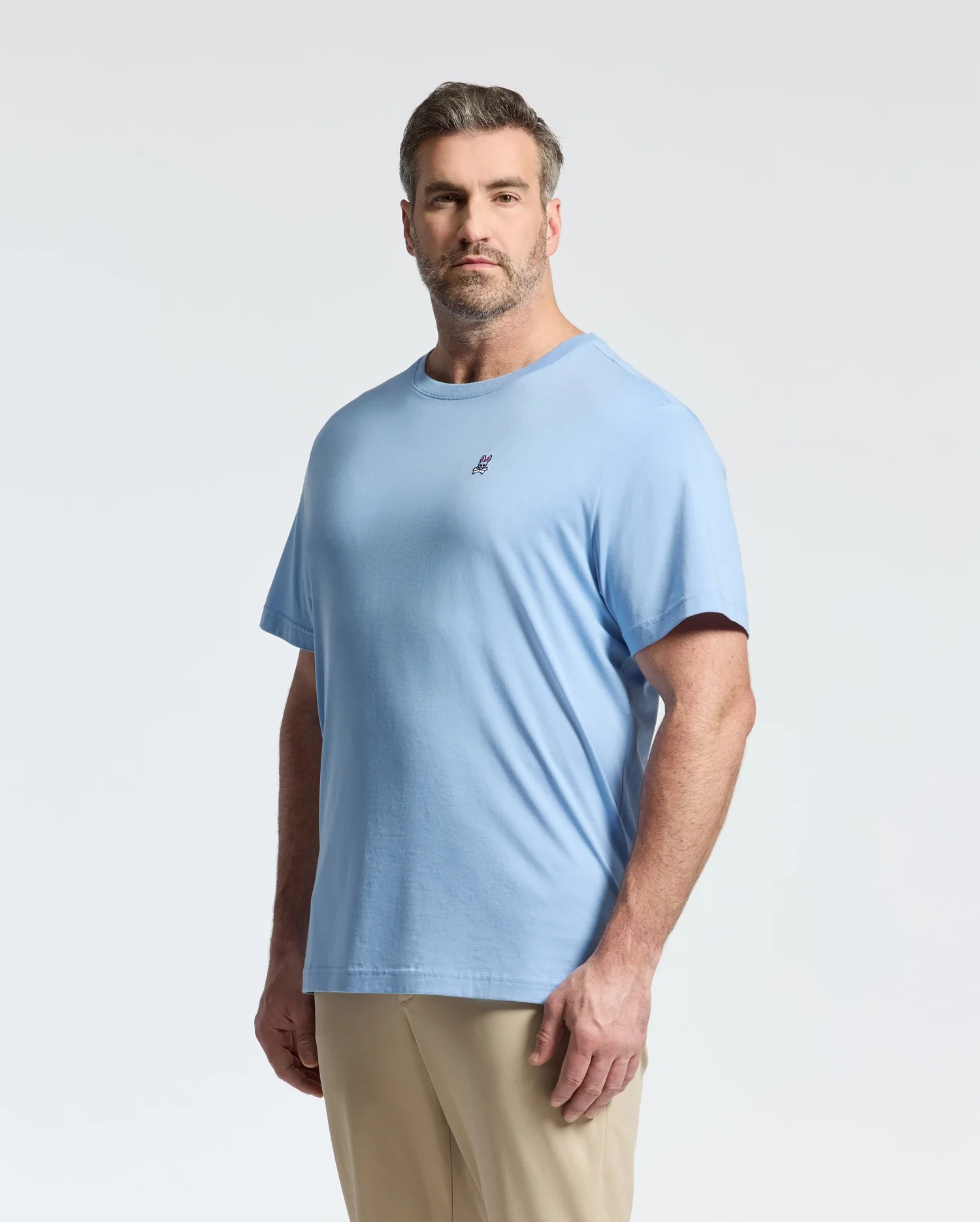 BIG AND TALL CLASSIC CREW NECK TEE - B9U014Z1PC - Image 5
