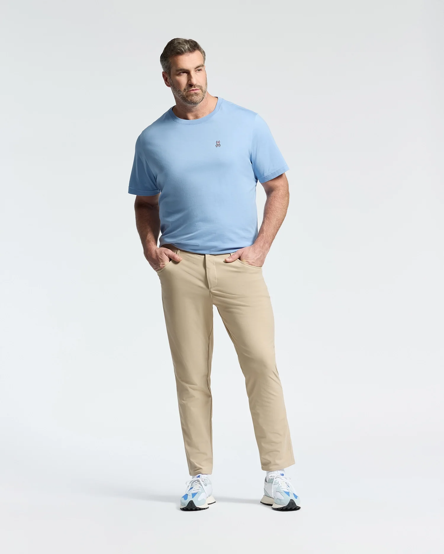 BIG AND TALL CLASSIC CREW NECK TEE - B9U014Z1PC - Image 7