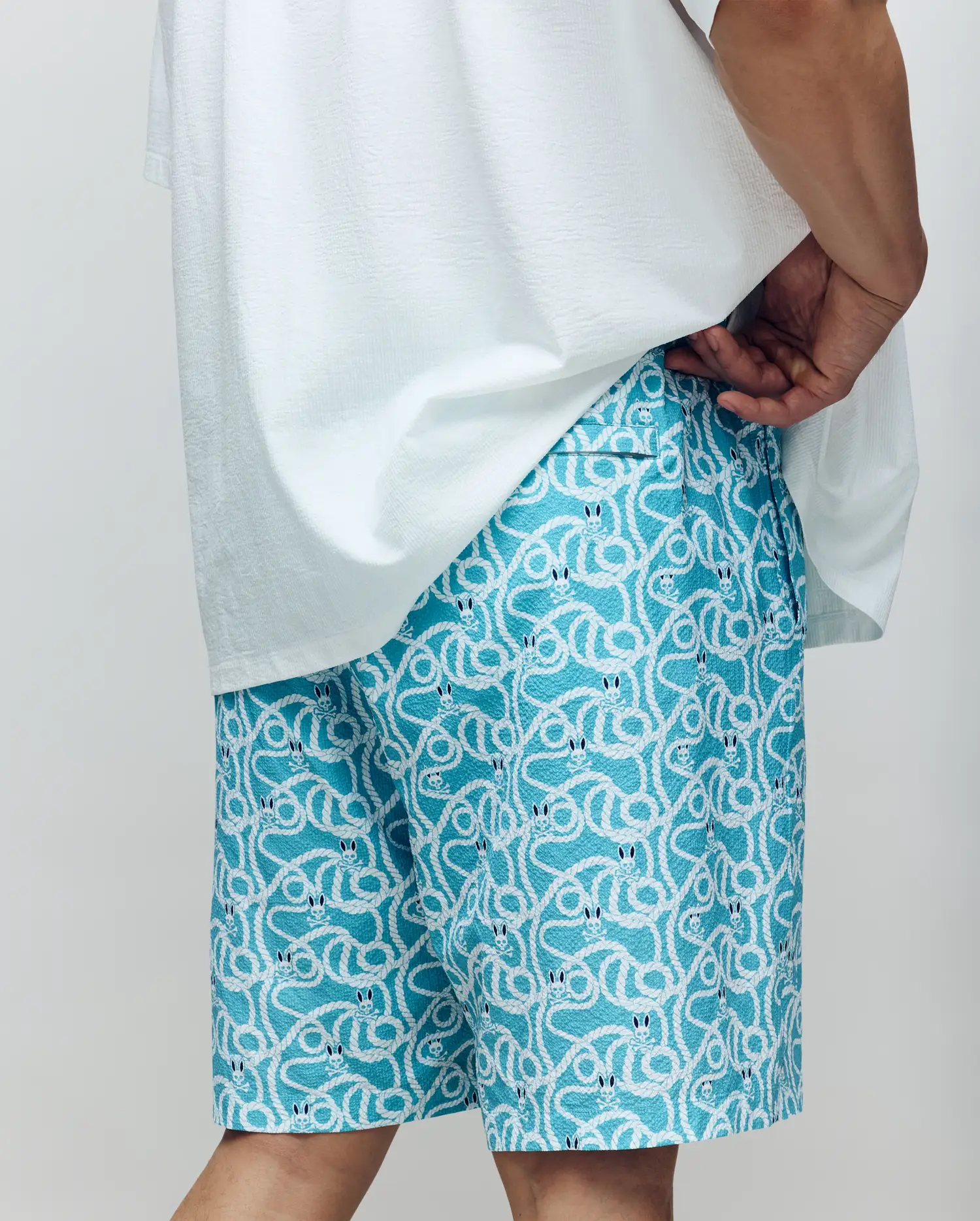 MENS BIG AND TALL CYRUS ALL OVER PRINT SWIM TRUNK - BB1000003 - Image 3