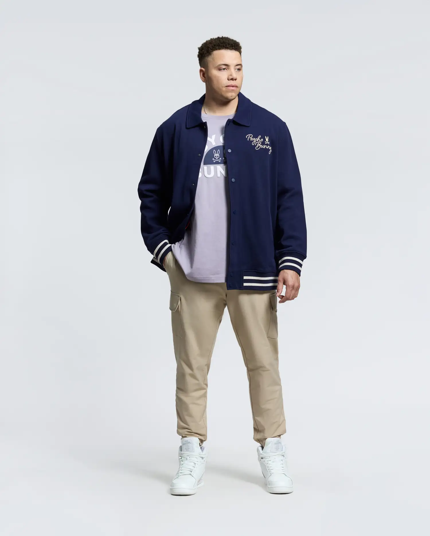 MENS BIG AND TALL DESERT COACH BOMBER JACKET - B9J428F200 - Image 6