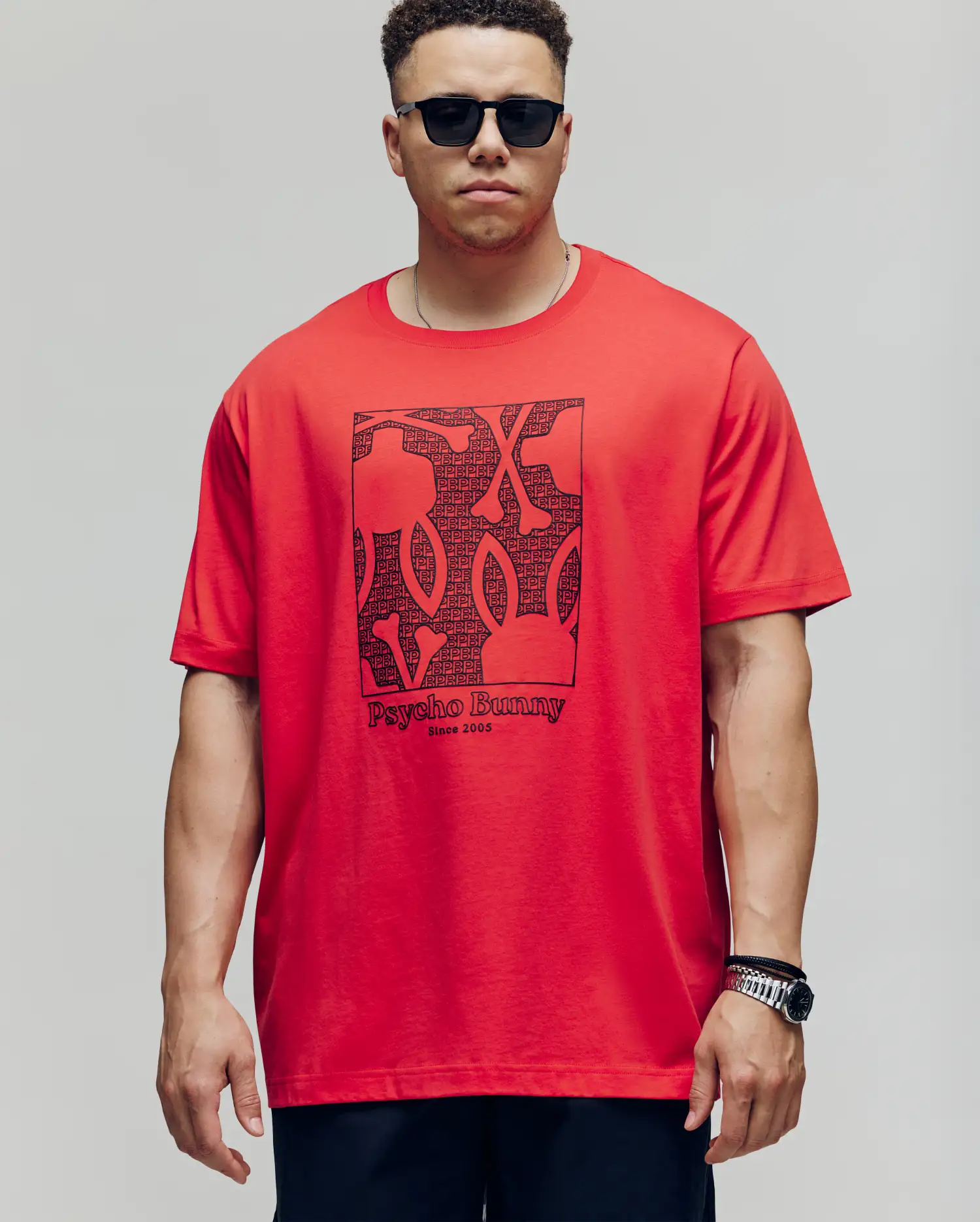 MENS BIG AND TALL GLENN GRAPHIC TEE - BT0200006