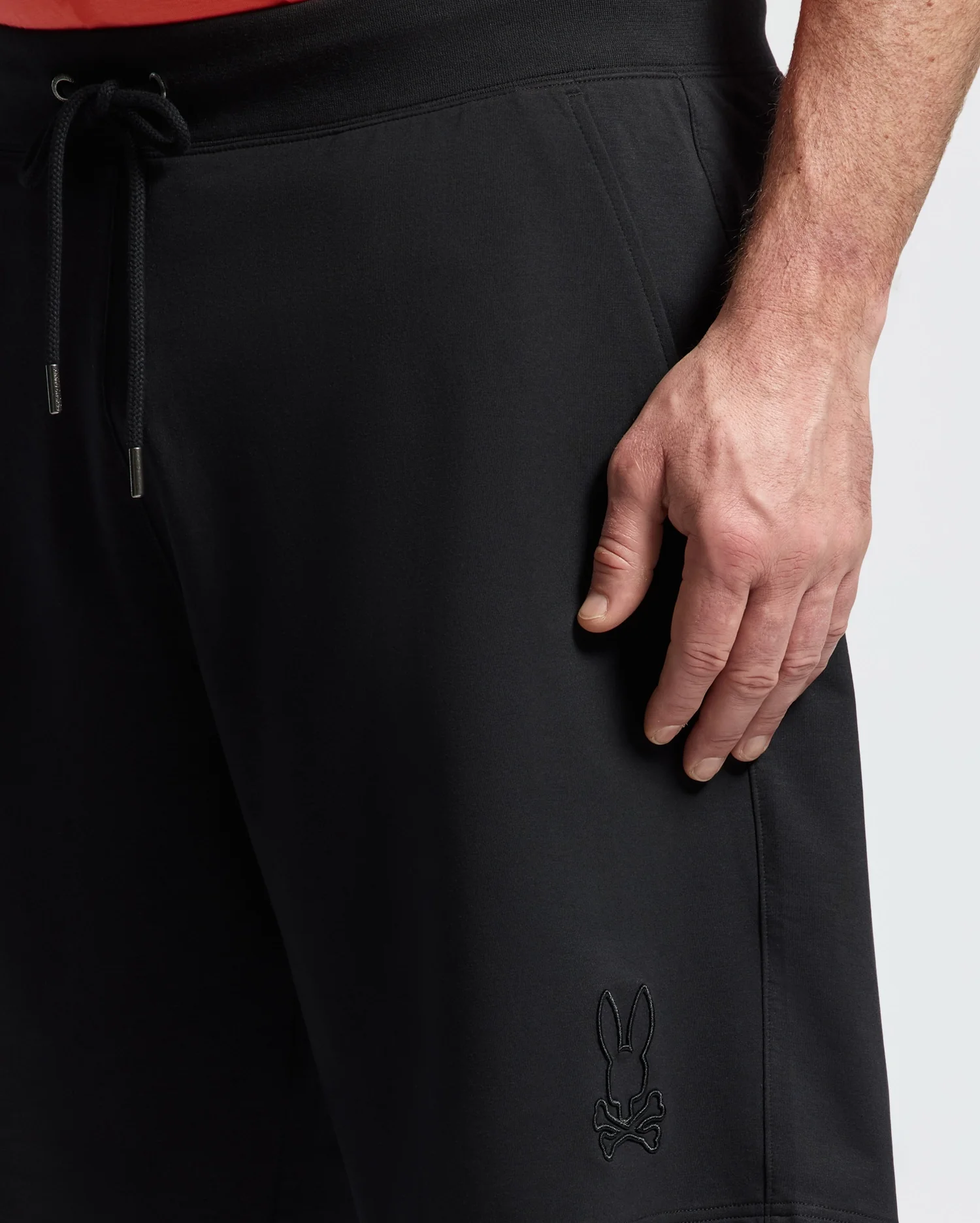 MENS BIG AND TALL LEVANZO FRENCH TERRY SWEATSHORT - B9R578F200 - Image 3