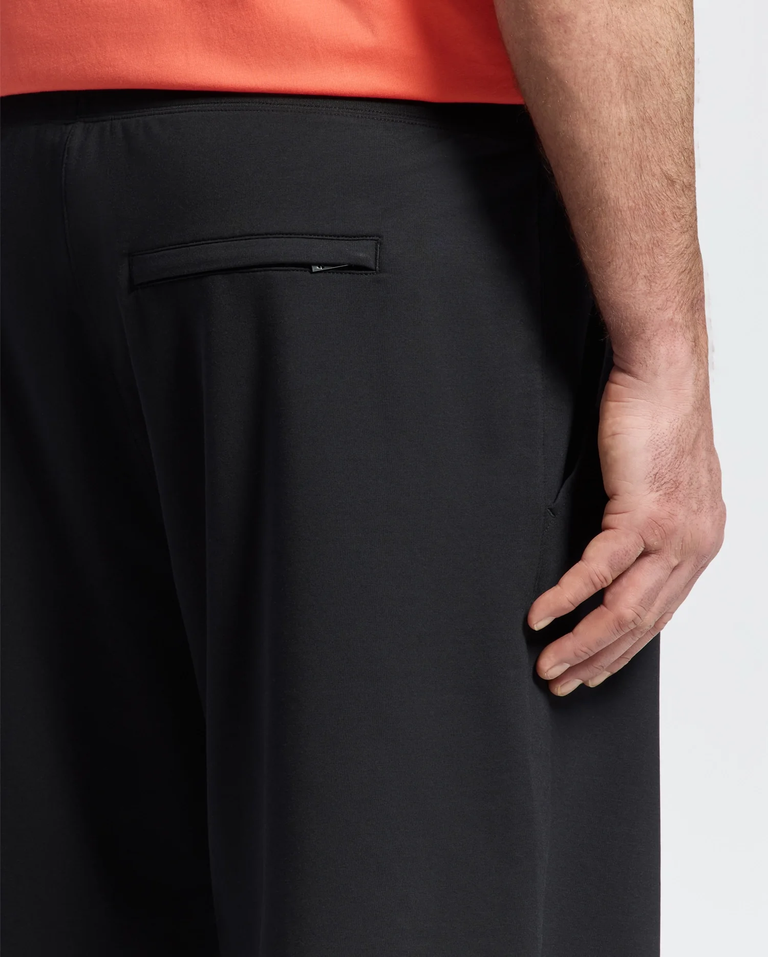 MENS BIG AND TALL LEVANZO FRENCH TERRY SWEATSHORT - B9R578F200 - Image 5