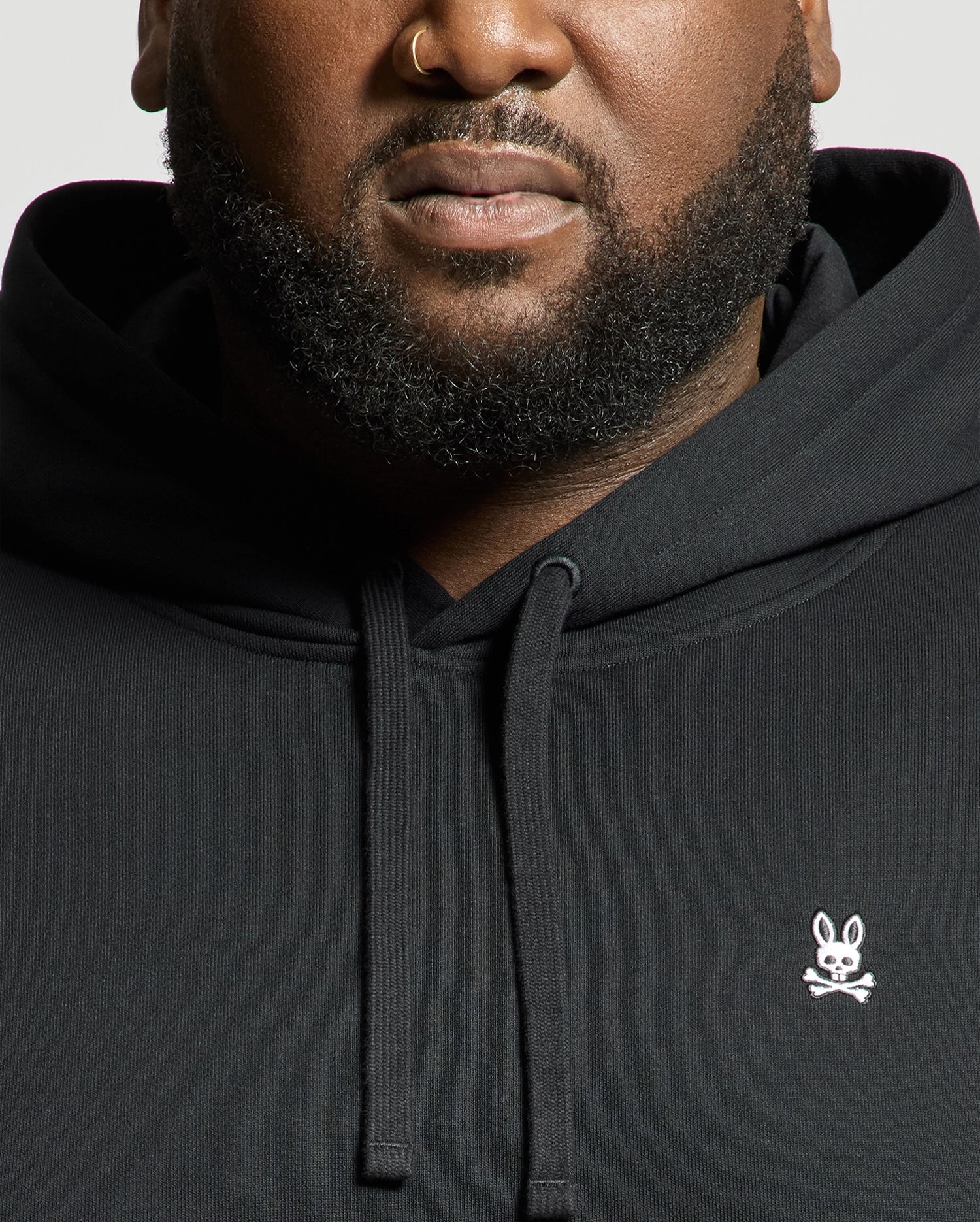 MENS BIG AND TALL LEVY ESSENTIAL FLEECE HOODIE - B9H859D200 - Image 4