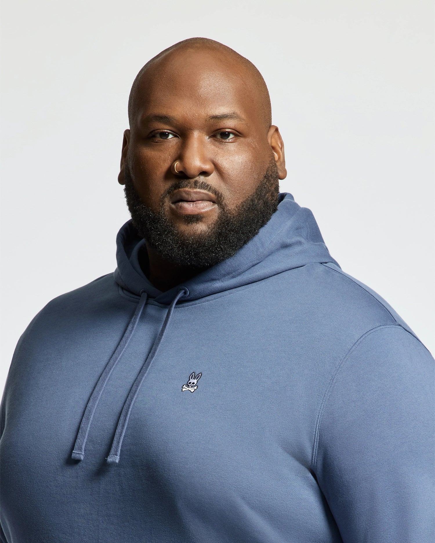 MENS BIG AND TALL LEVY ESSENTIAL FLEECE HOODIE - B9H859D200 - Image 3