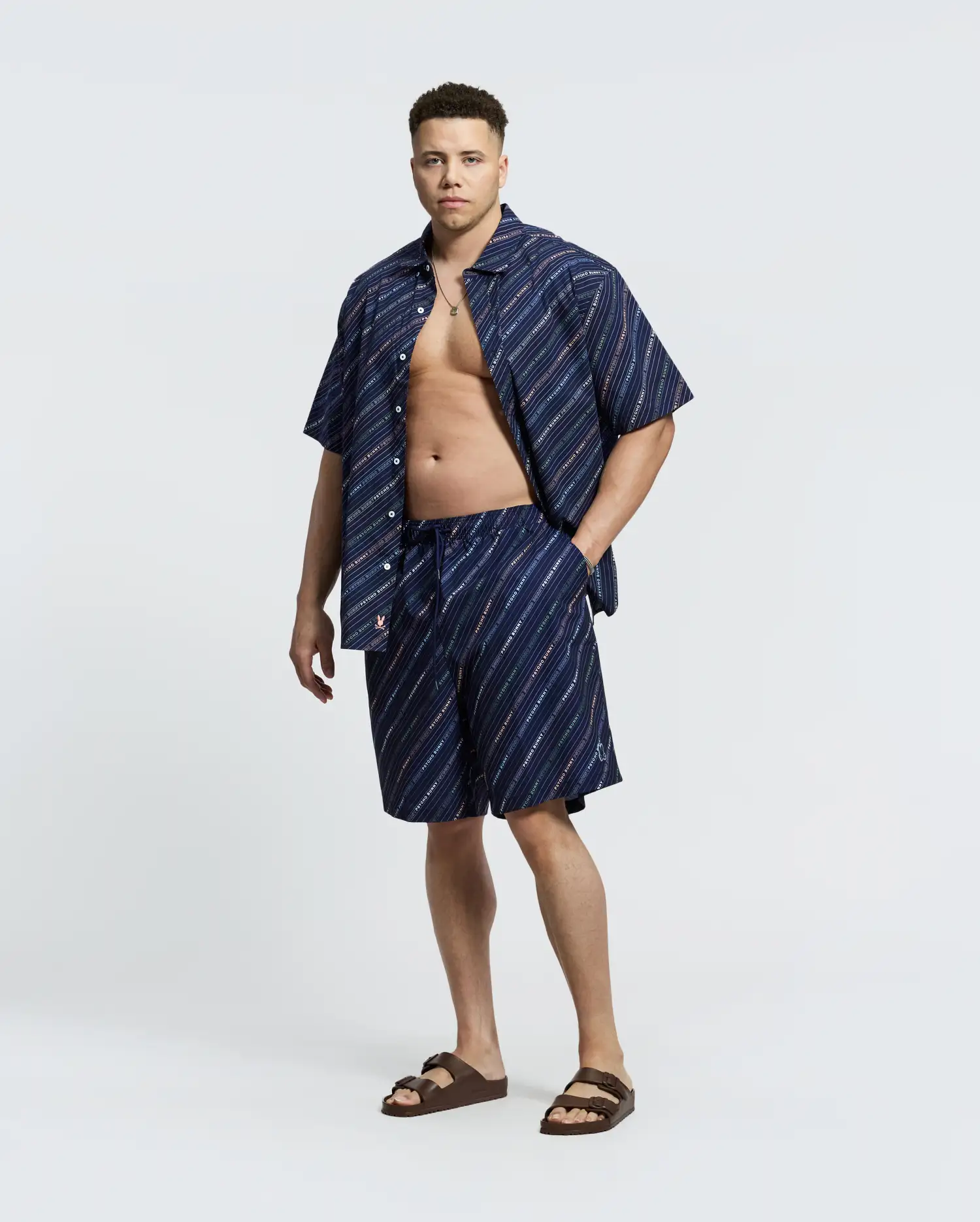 MENS BIG AND TALL RENMARK PB PRINTED SWIM TRUNK - B9W622F200 - Image 5