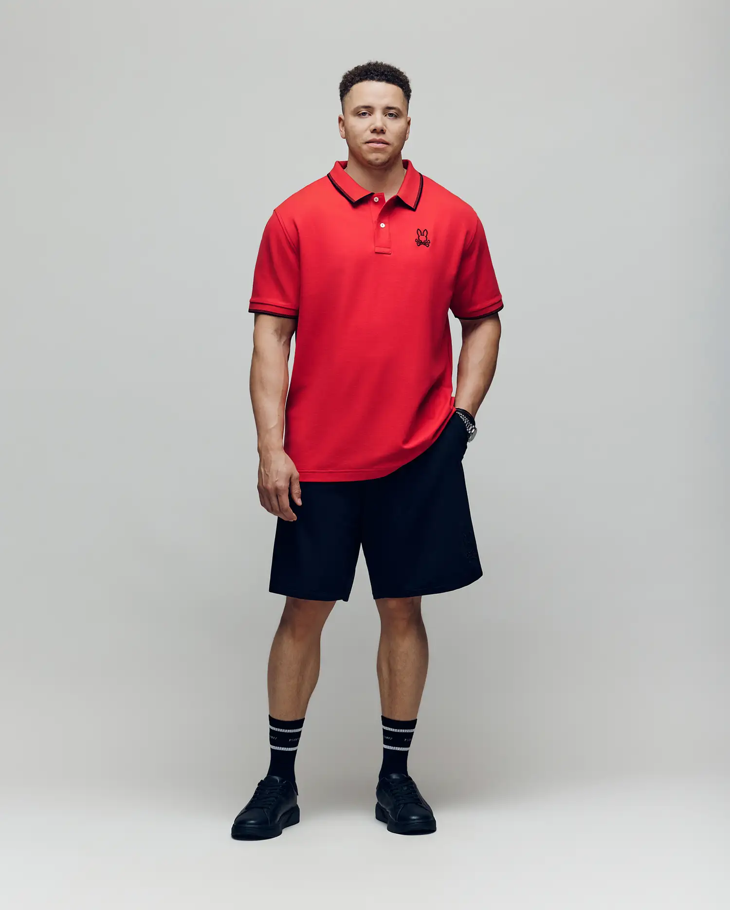 MENS BIG & TALL JUDE PIQUE POLO - BT0100003 - Image 3