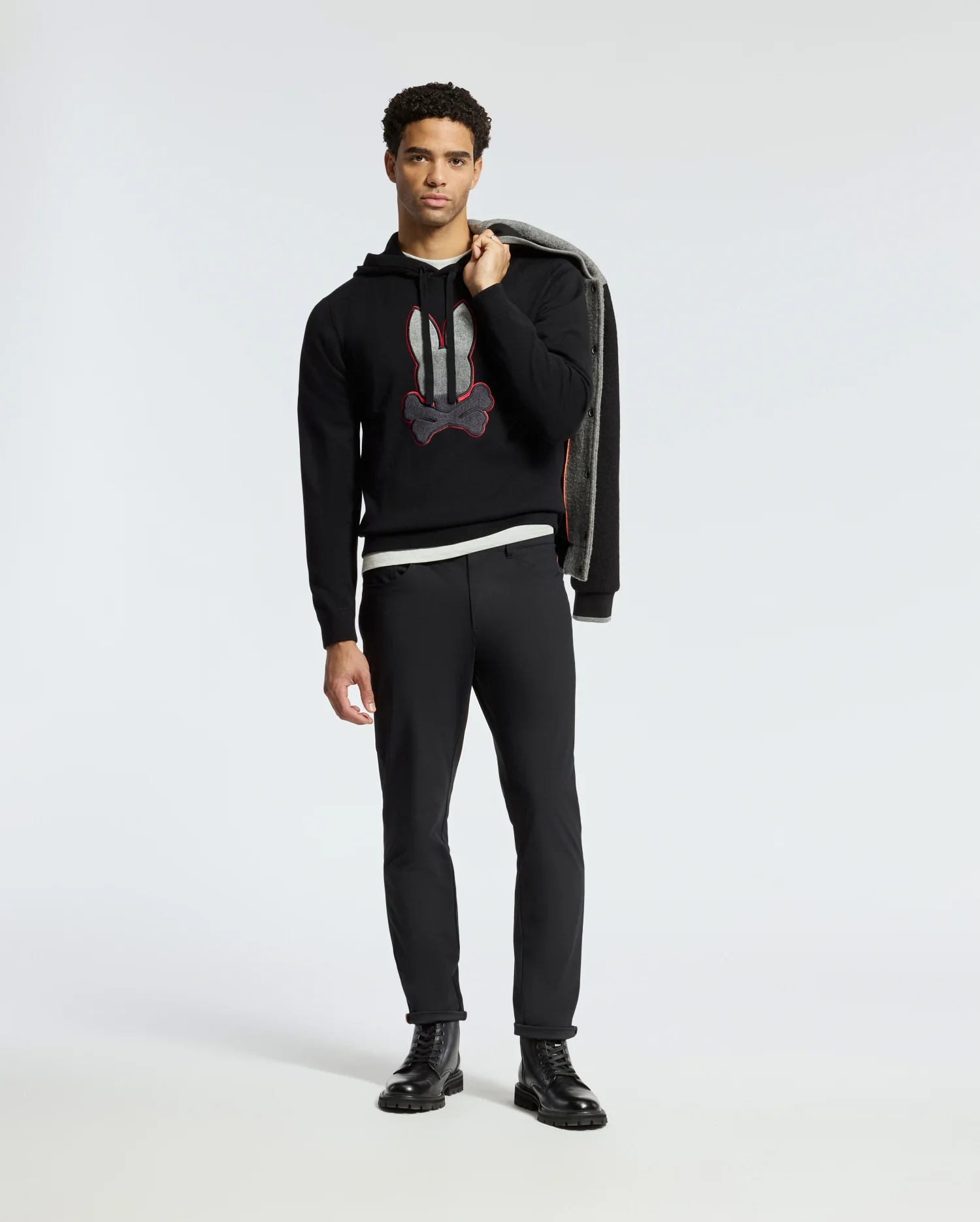 MENS BULDER HOODED SWEATER - B6E261E200 - Image 7