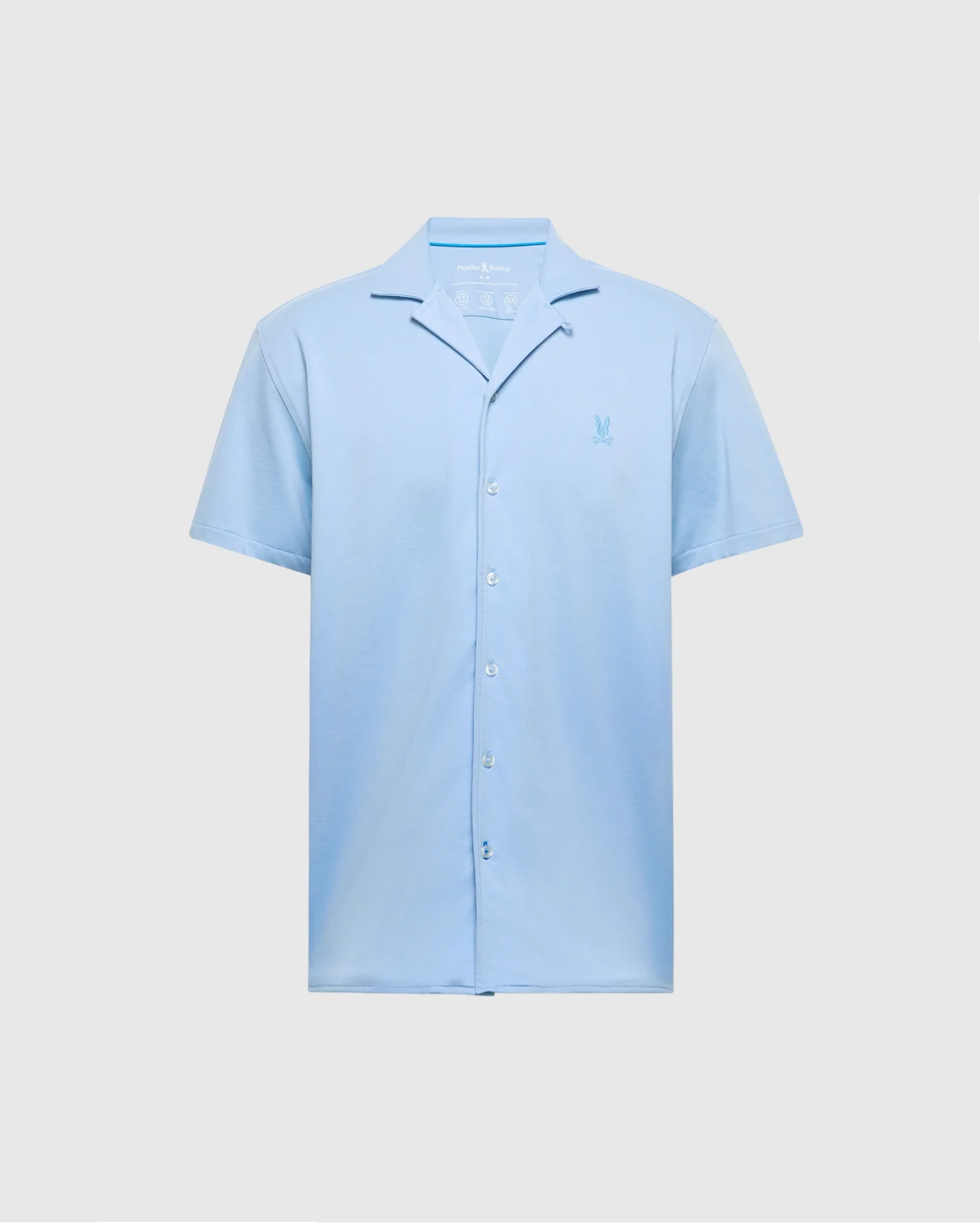 MENS BRYAN CAMP COLLAR SHORT SLEEVE SHIRT - B6Q581F200 - Image 7