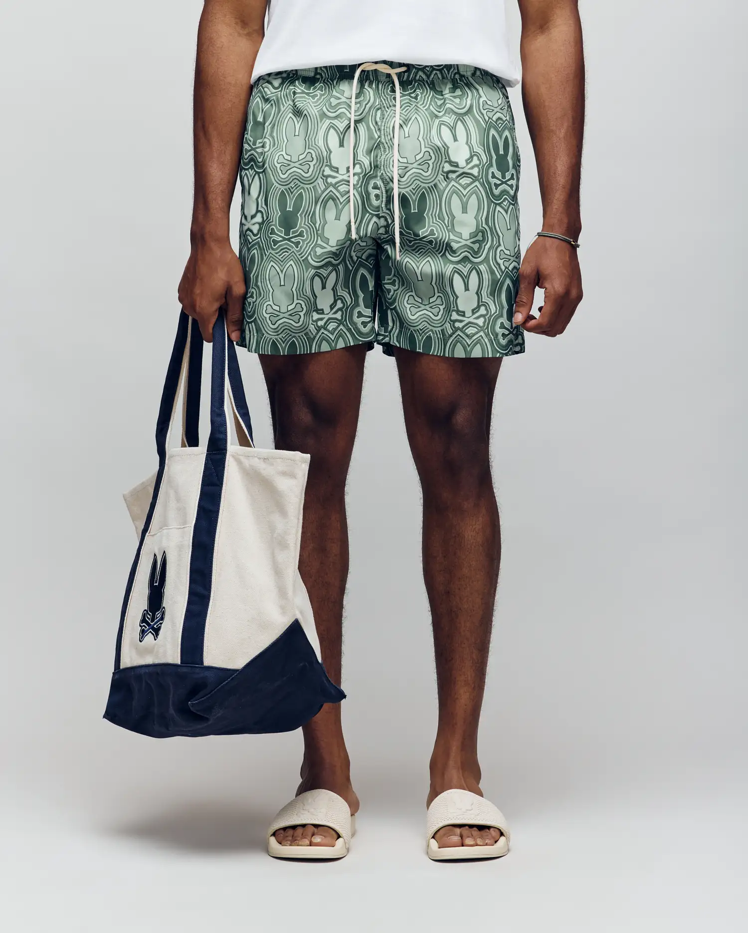 MENS CHUCK ALL OVER PRINT LIGHTWEIGHT SWIM TRUNK - MB1000003