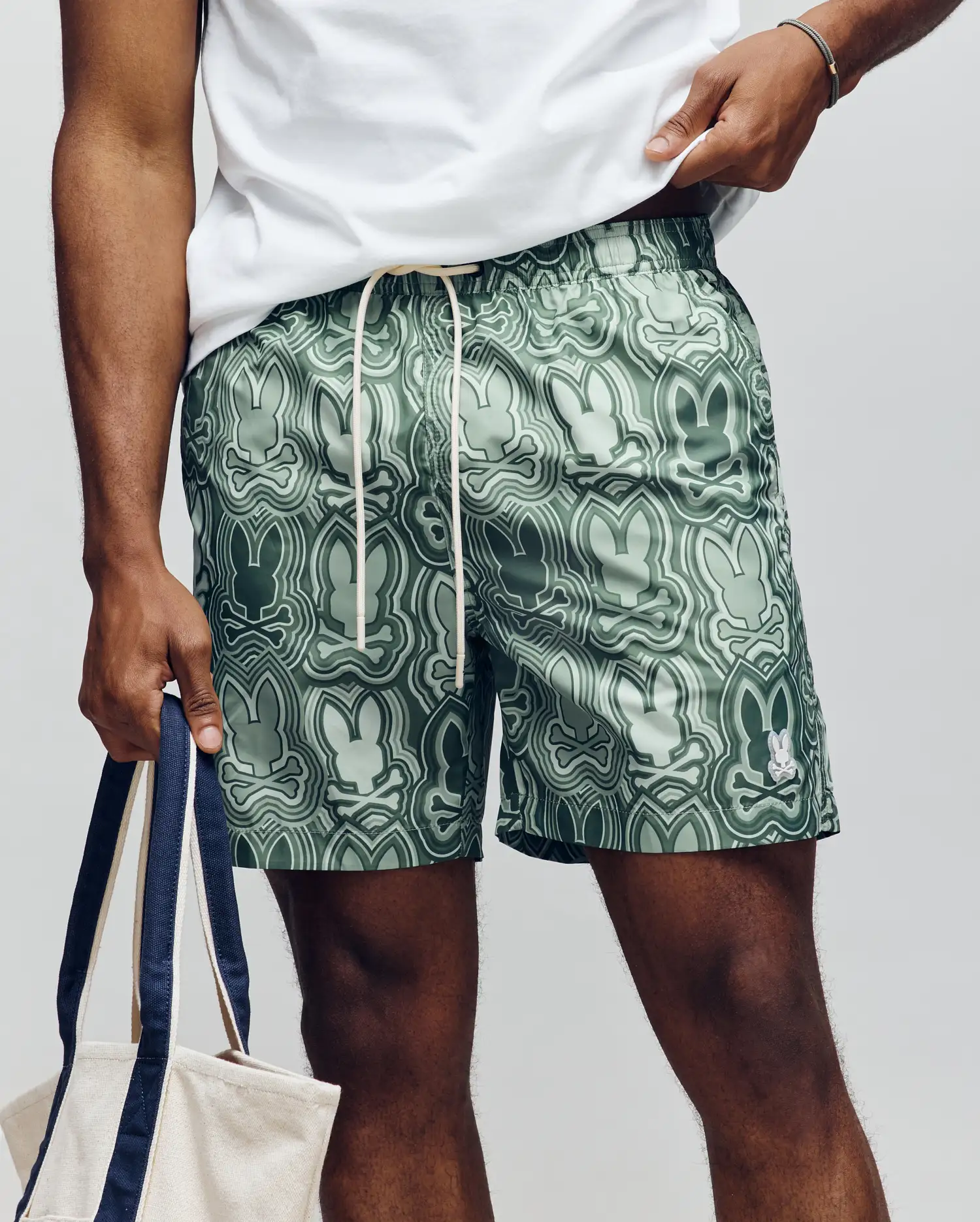 MENS CHUCK ALL OVER PRINT LIGHTWEIGHT SWIM TRUNK - MB1000003 - Image 2