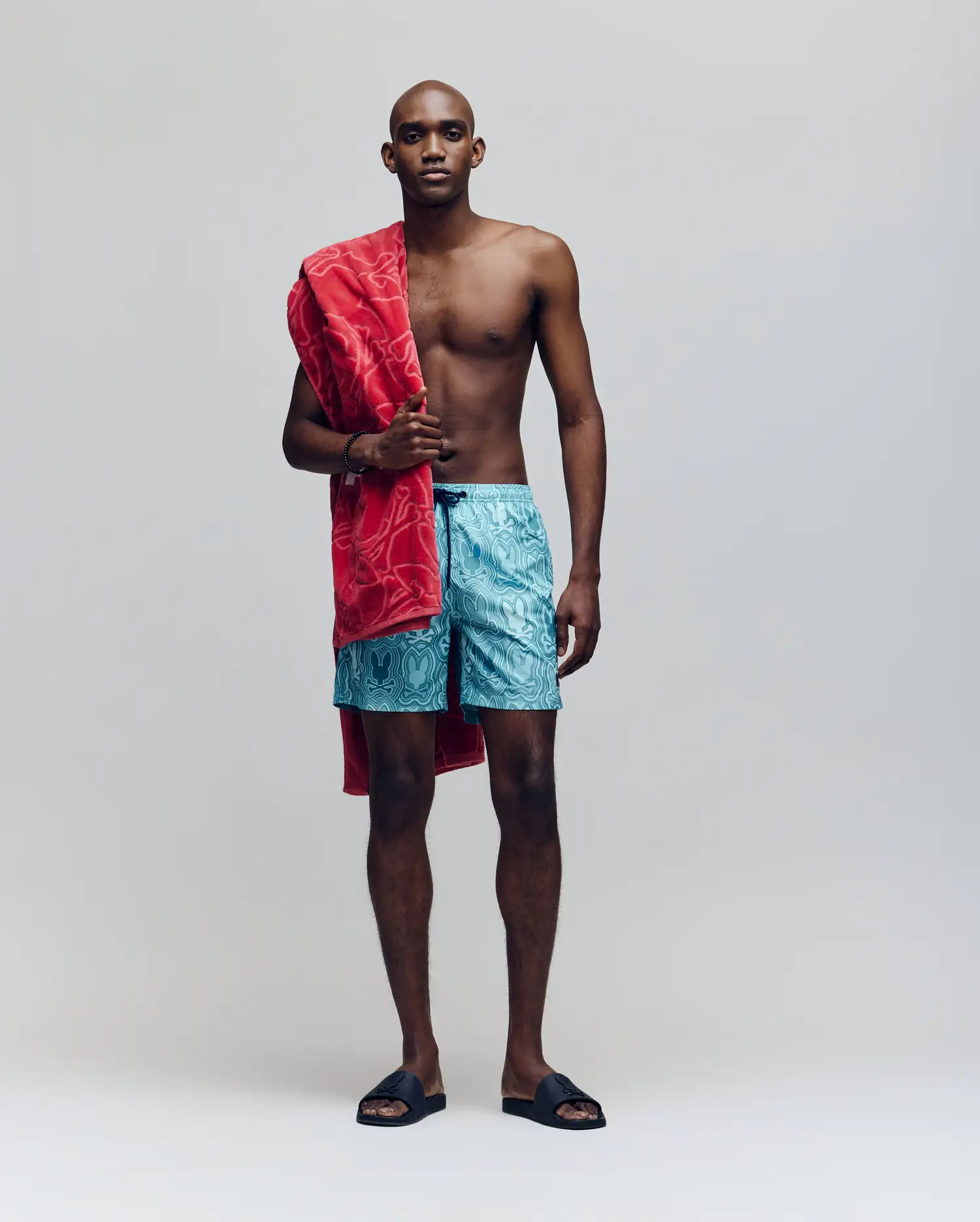 MENS CHUCK ALL OVER PRINT LIGHTWEIGHT SWIM TRUNK - MB1000003 - Image 4