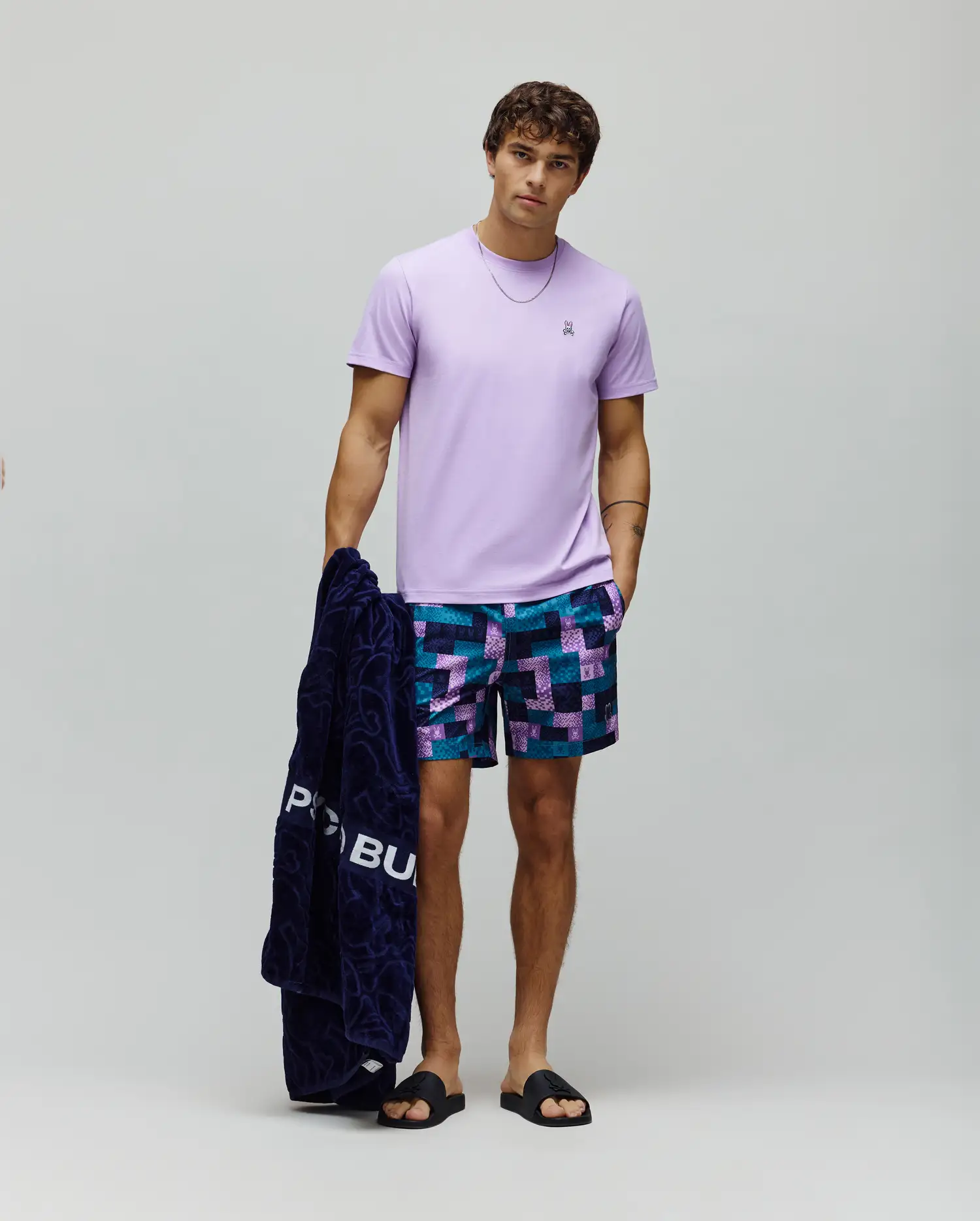 MENS CLASSIC CREW NECK TEE - B6U014F200 - Image 5