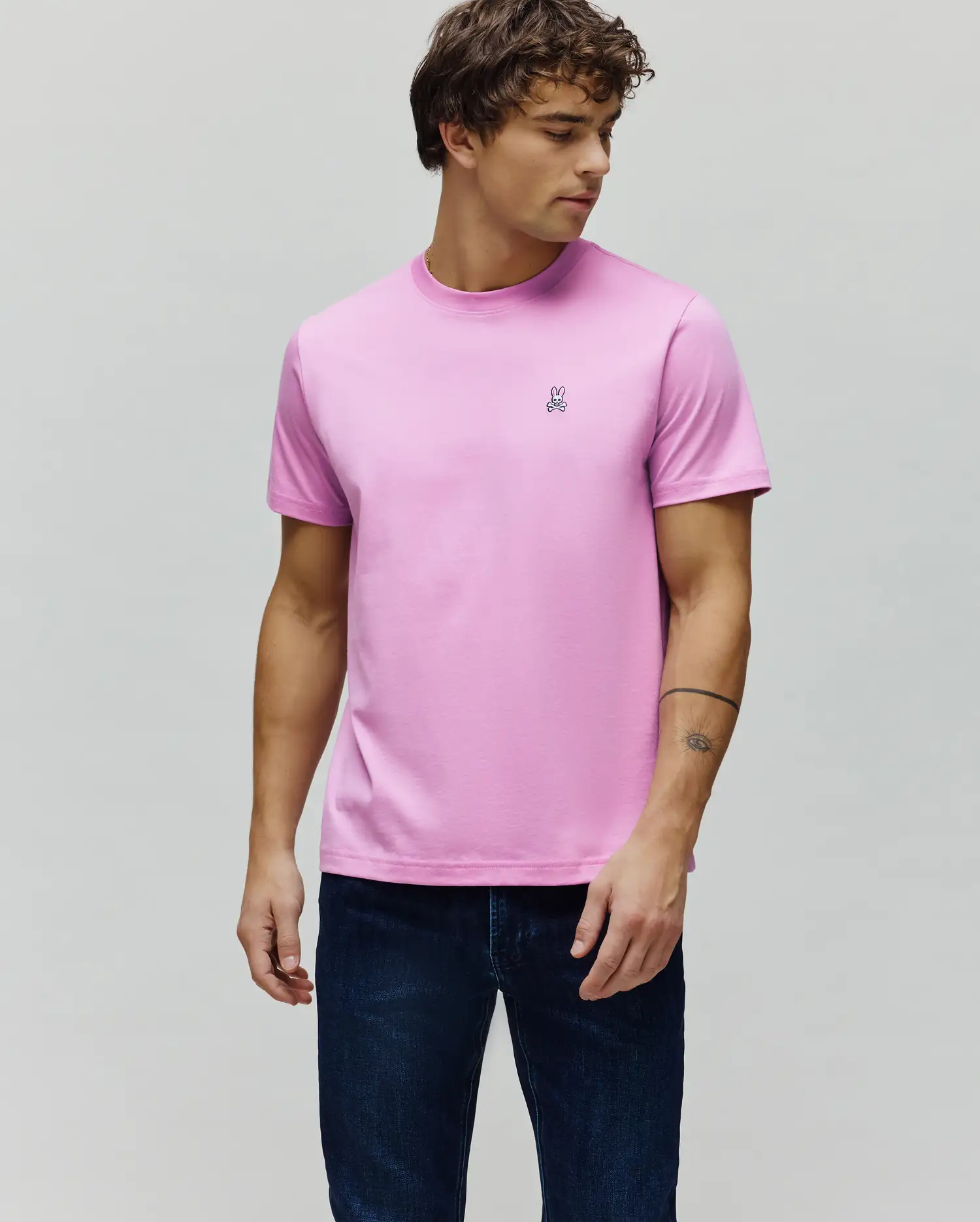MENS CLASSIC CREW NECK TEE - B6U014F200 - Image 4