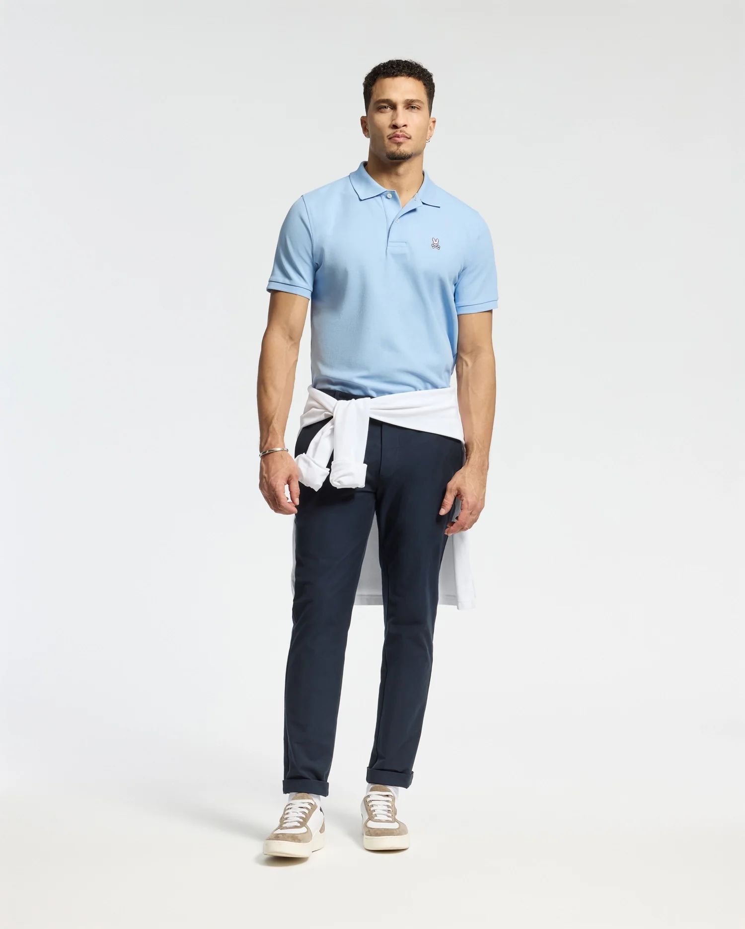 MENS CLASSIC PIQUE POLO SHIRT - B6K001B200 - Image 7